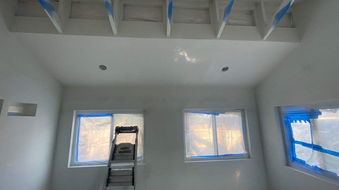 Outdoor Office Shed Interior Remodel in Longwood: From Drywall to Paint by HandyMangum
