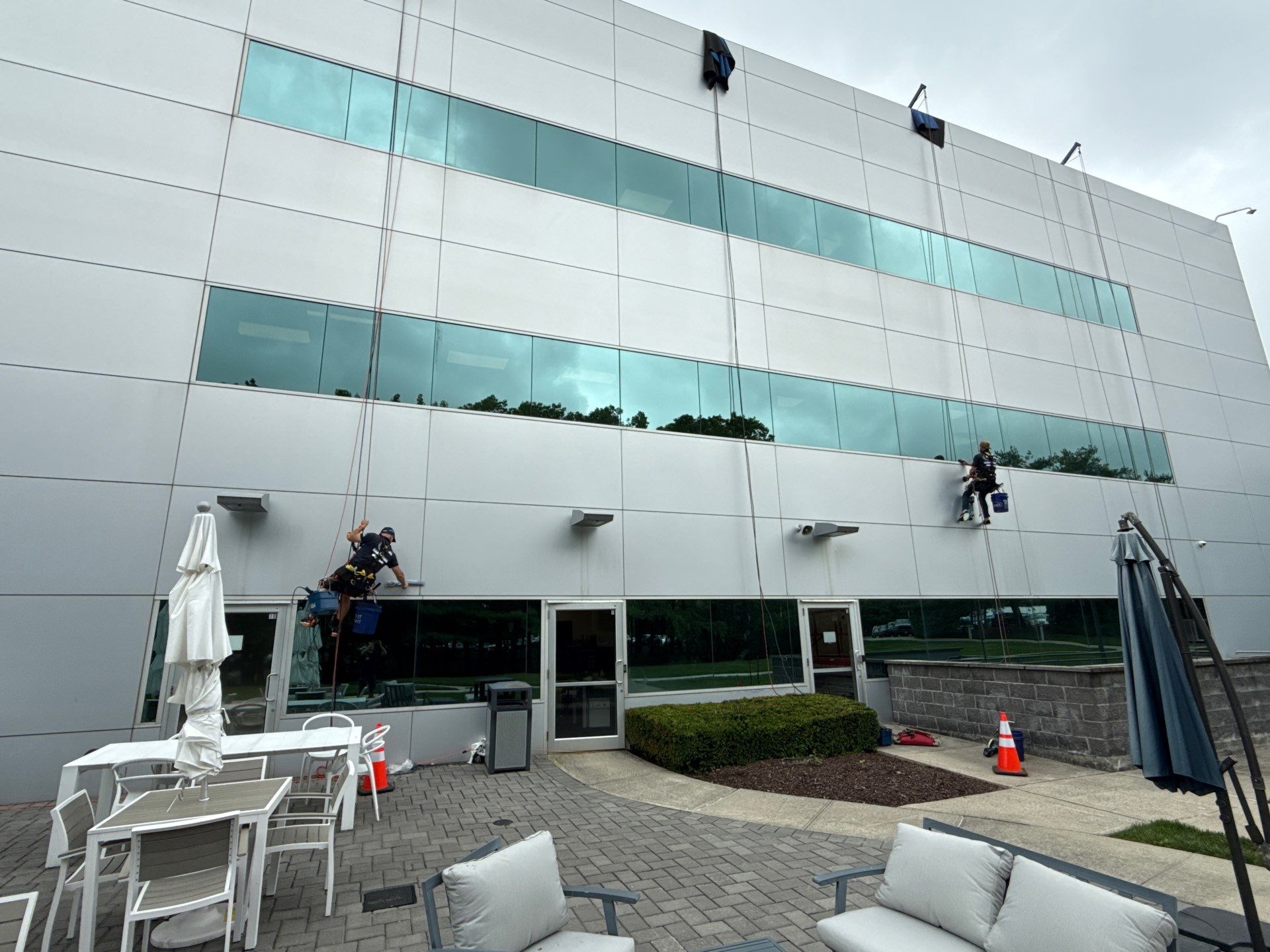 Glass Restoration Project by Total Window Service