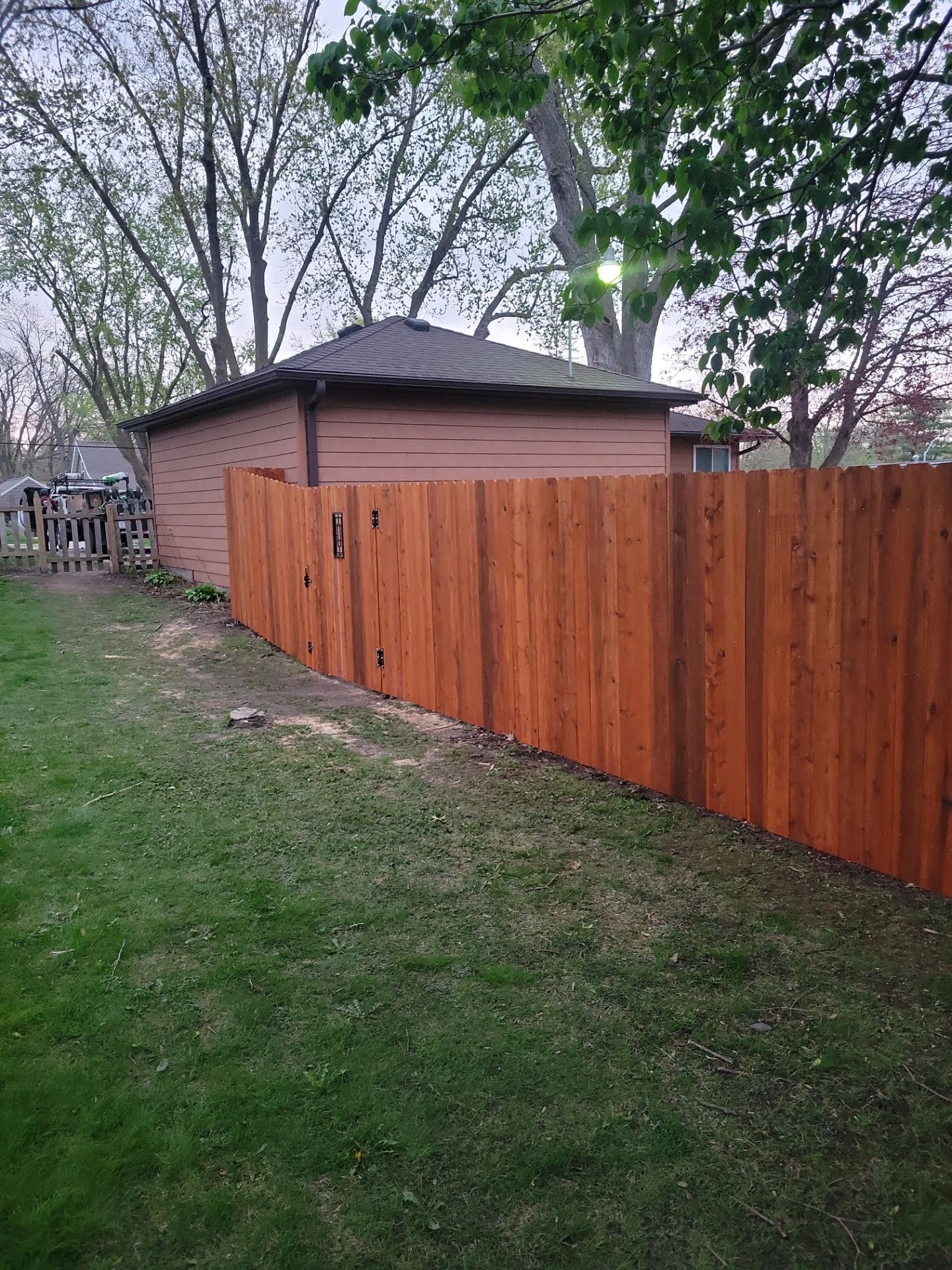 Project in Cedar Falls by Perfect Picket Fence and Stain