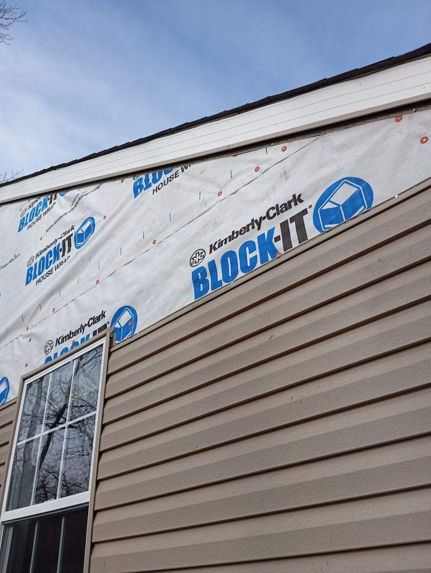 Fire-Damage Exterior Restoration – Siding, WRB, Insulation & Windows - Fairview Heights, IL by Legendary Services Company LLC.