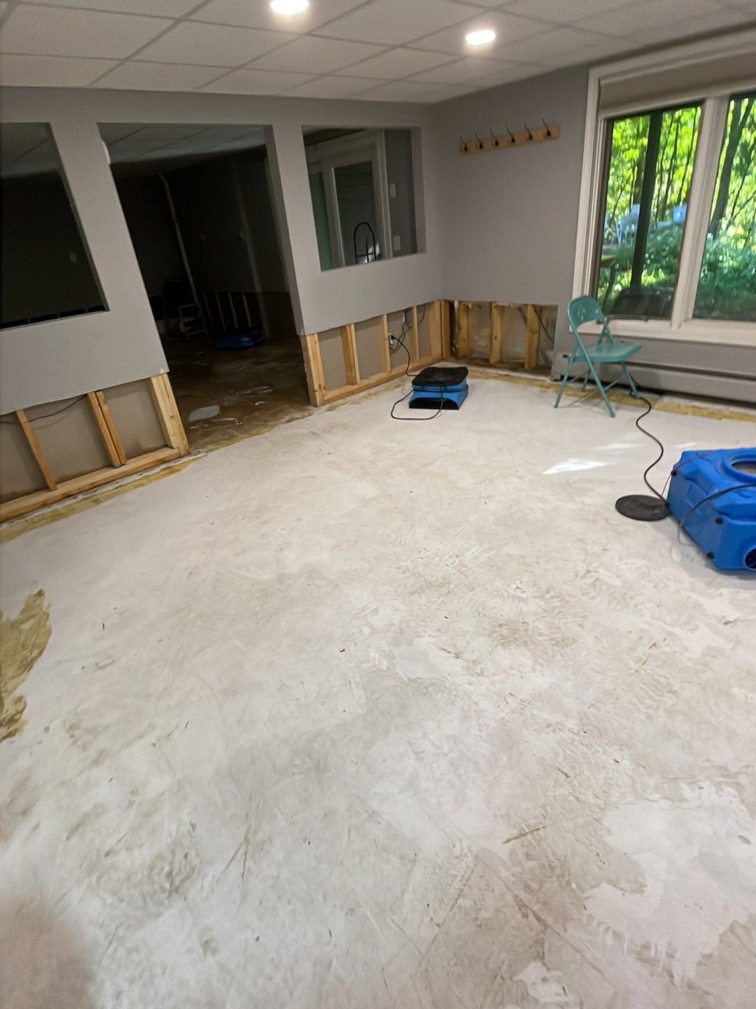 Project in City of the Village of Clarkston by EzDry Water Mitigation & Property Restoration