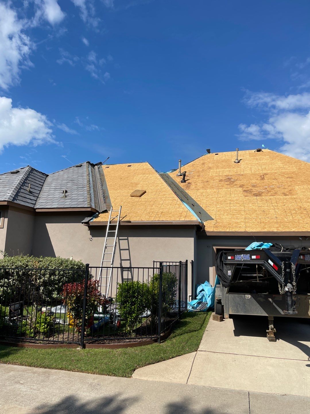 Roof Replacement using Davinci Bell Slate Shingles by Elite Roofing LLC