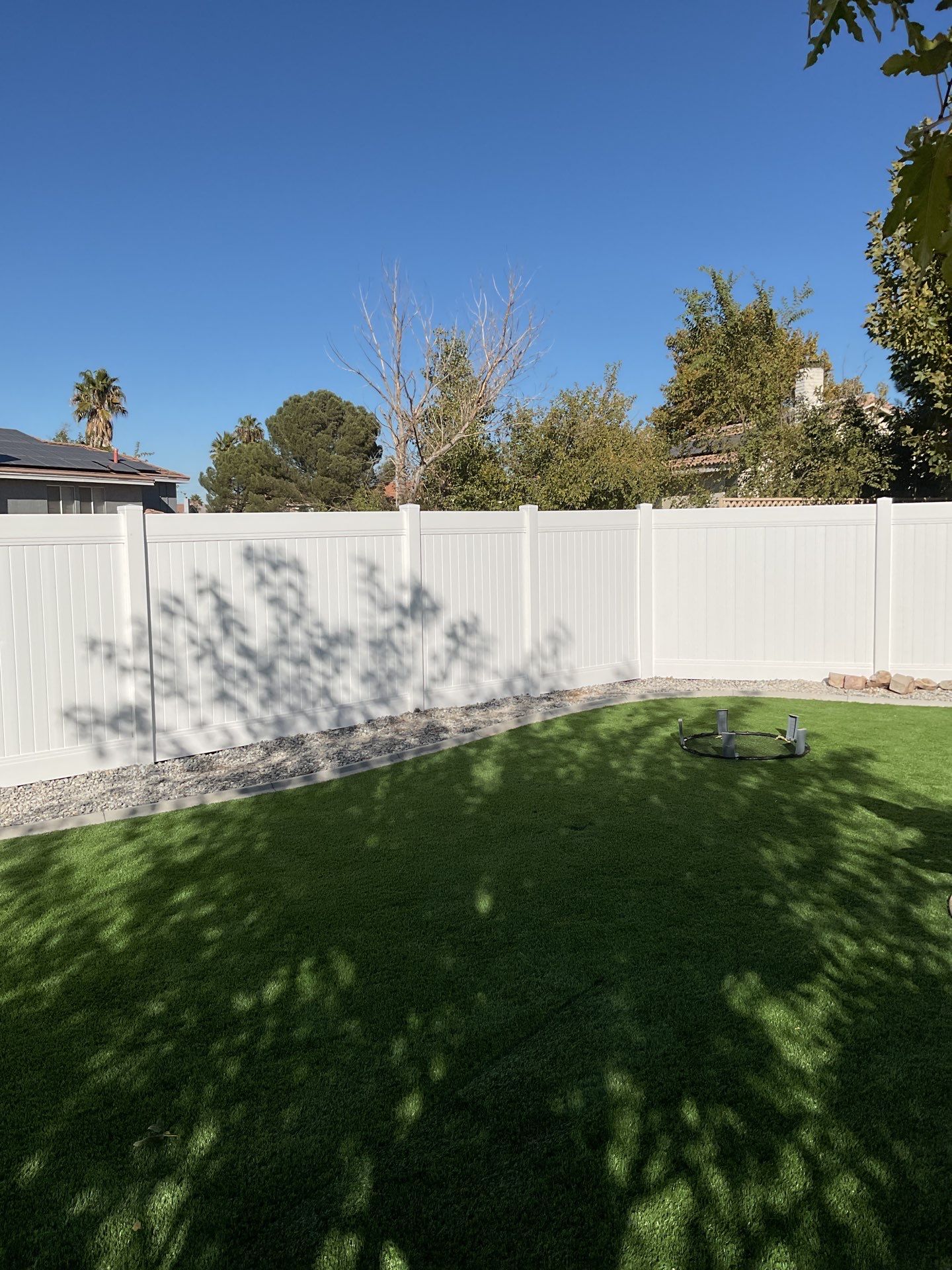 Fence Installation using Vinyl by Fence Guys Inc.