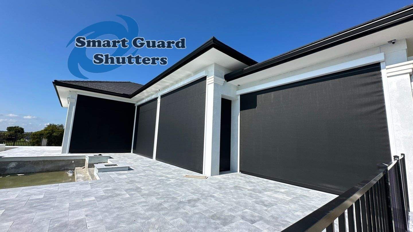 7 UltraShield Motorized Hurricane Screen by Smart Guard Shutters