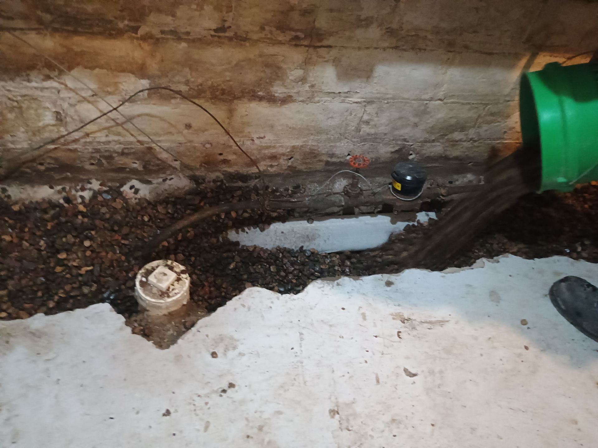 Interior Drain Tile & Sump Pump Installation in St. Paul, MN by Waterproofing Northeast