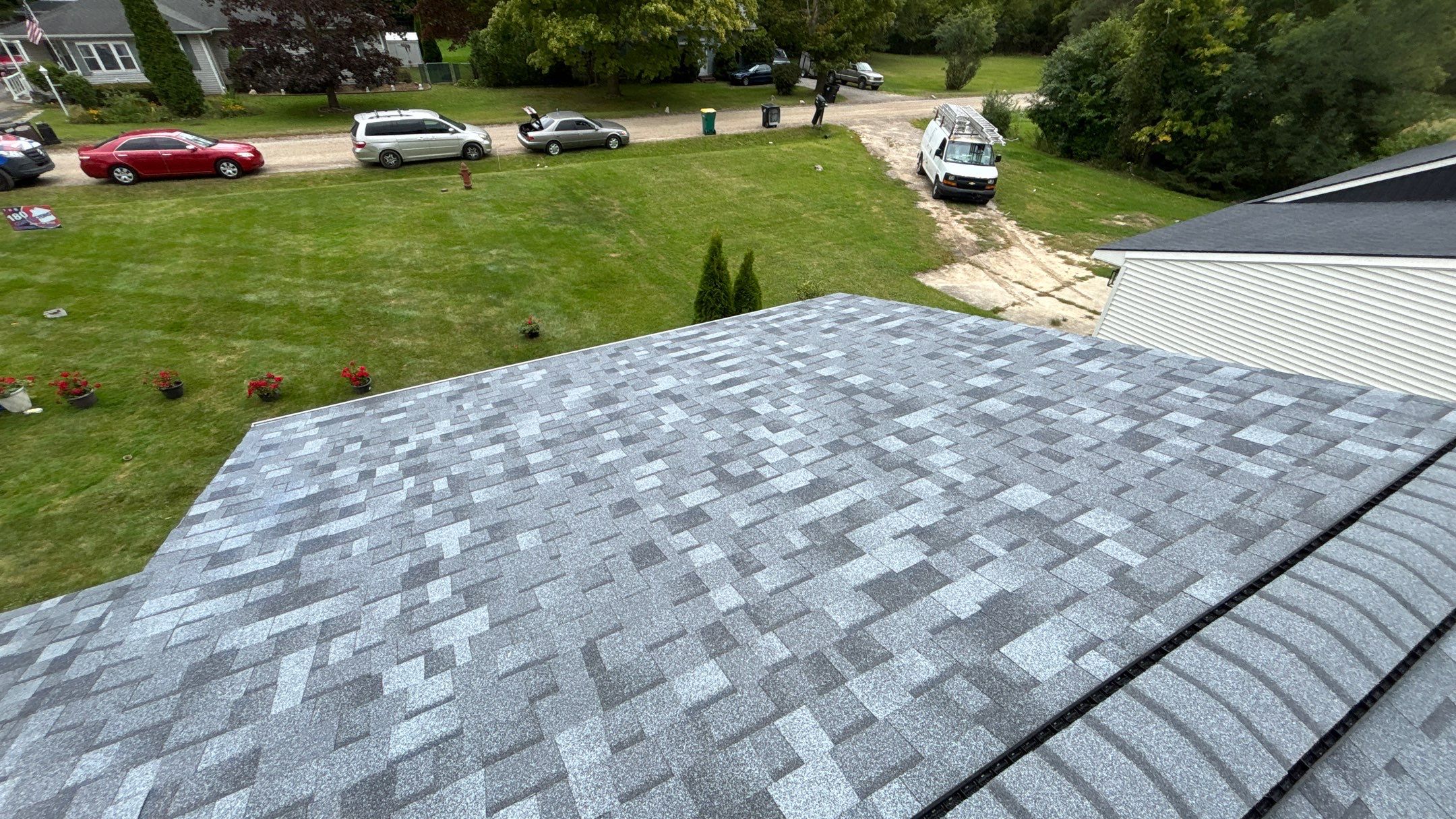Roof Replacement using Owens Corning Slatestone Gray by 180 Contractors