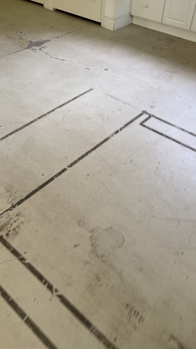 Garage Transformation using Driftwood Colorway by Croc Coatings, LLC