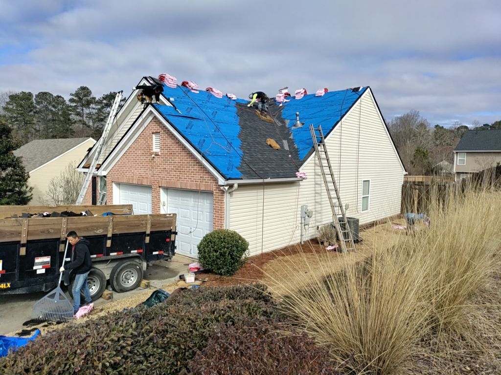 Residential Roofing Installation using Owens Corning by Inspector Roofing and Restoration