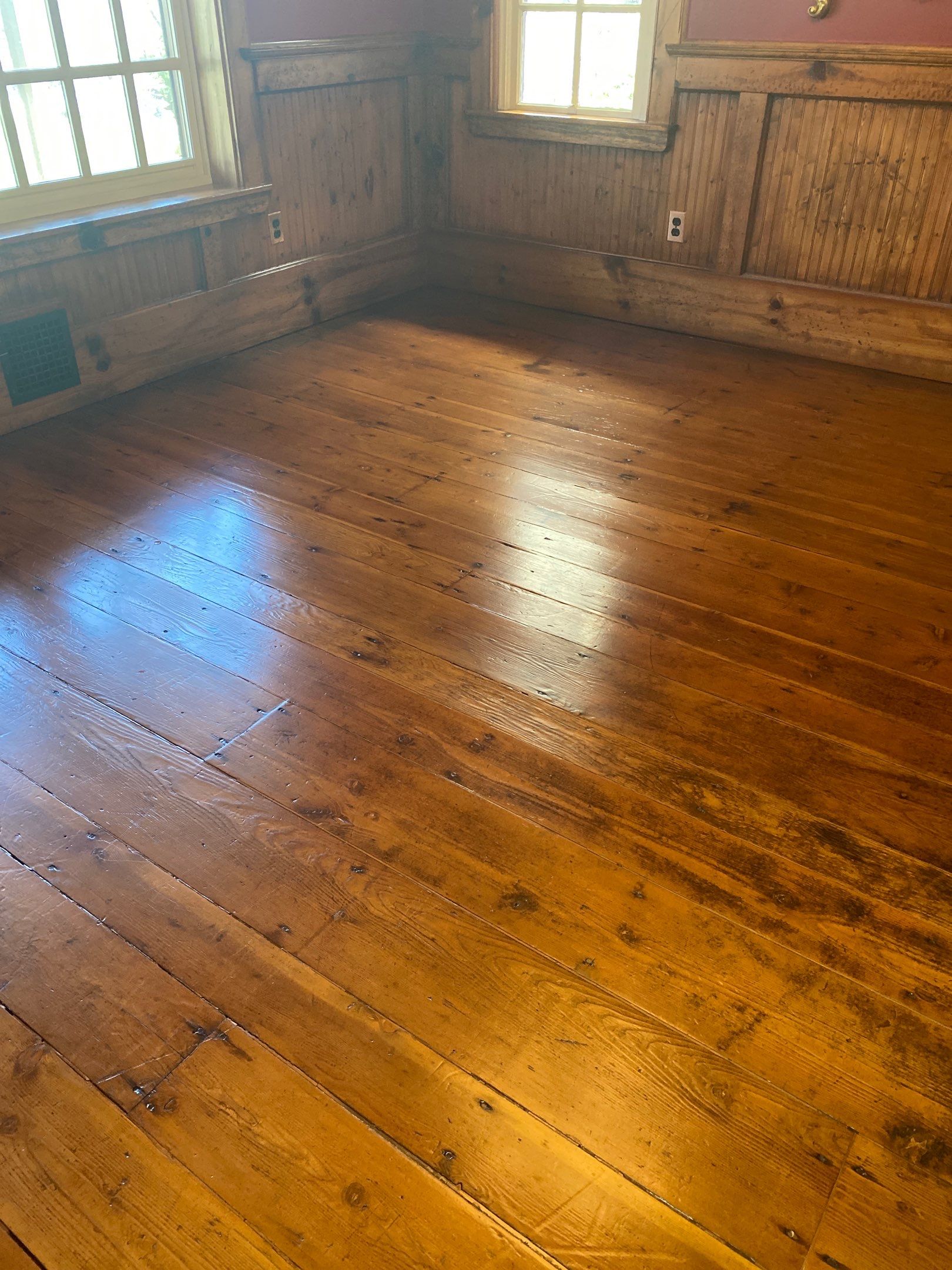 Beautiful Rustic Floor Renovation in Auburn by Footprints Floors South Sacramento