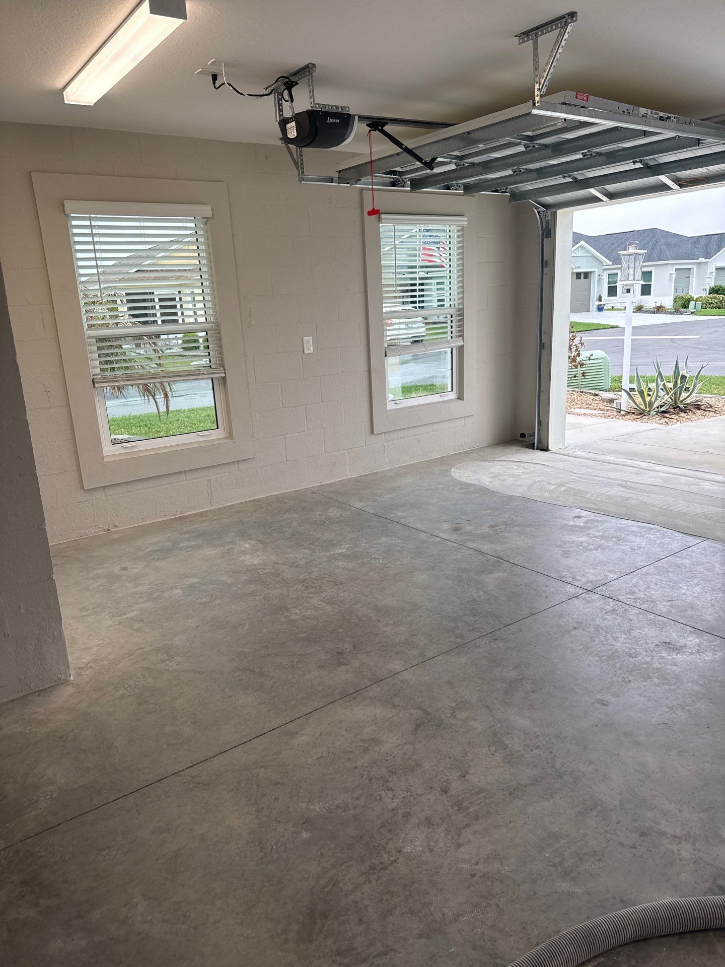 Garage in Pebble Beach by Innovative Concrete Coatings 