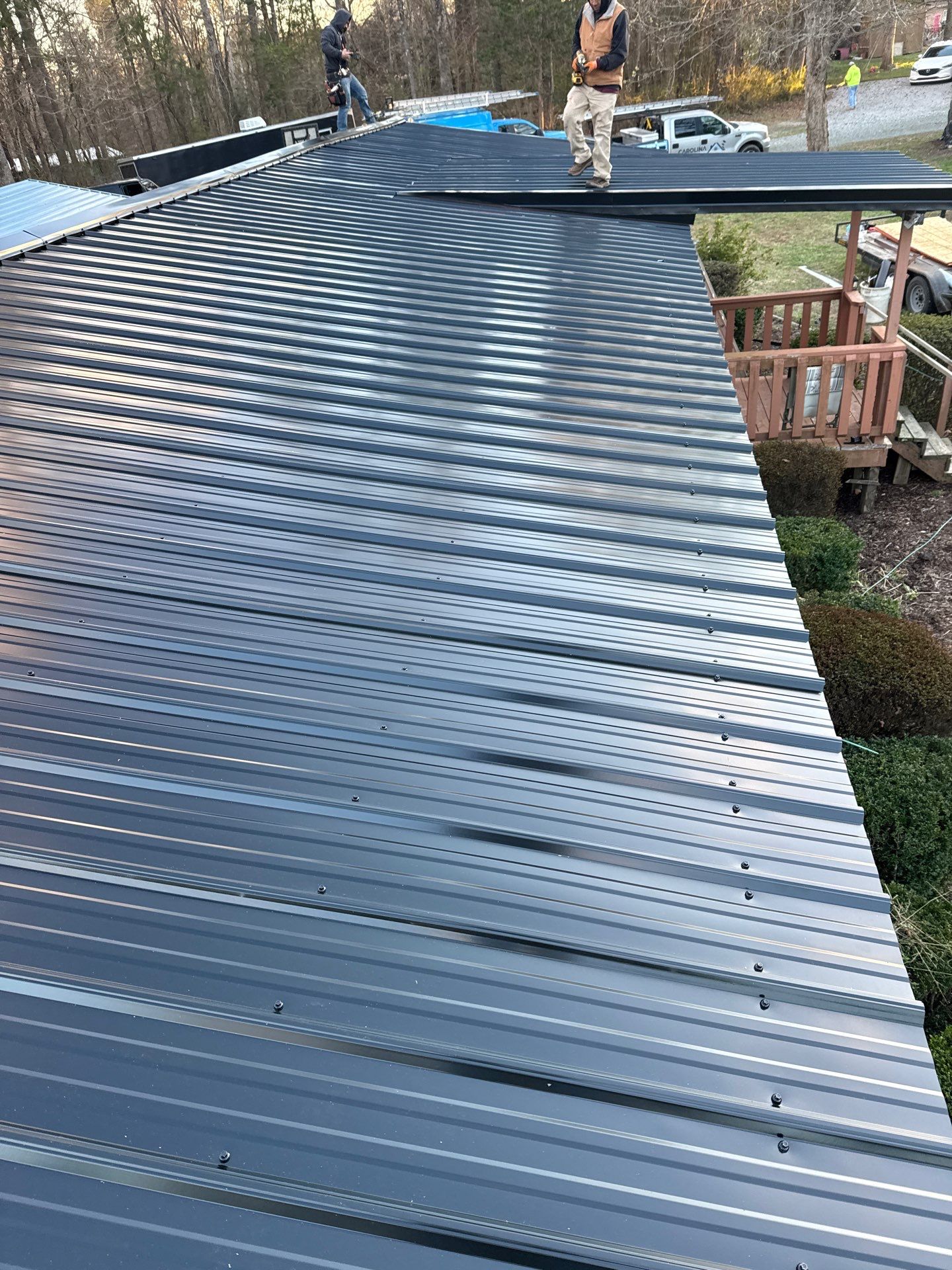 Complete Metal Roof Installation – Cedar Grove, NC by Carolina Professional Roofing, Inc  