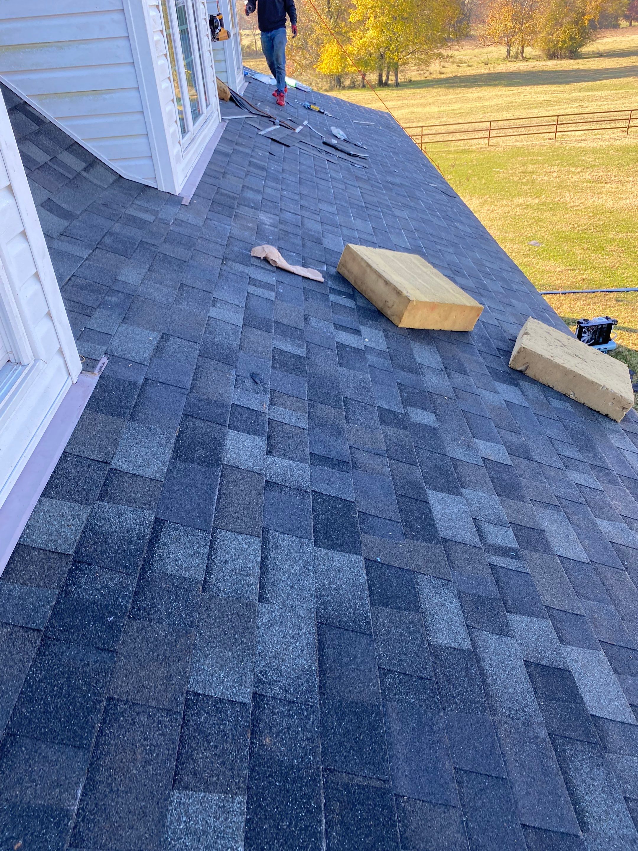 Residential Roofing Repair using Malarkey Vista: Storm Gray by Hostetler Roofing