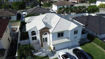 Metal Roof - Galvalume - Almond