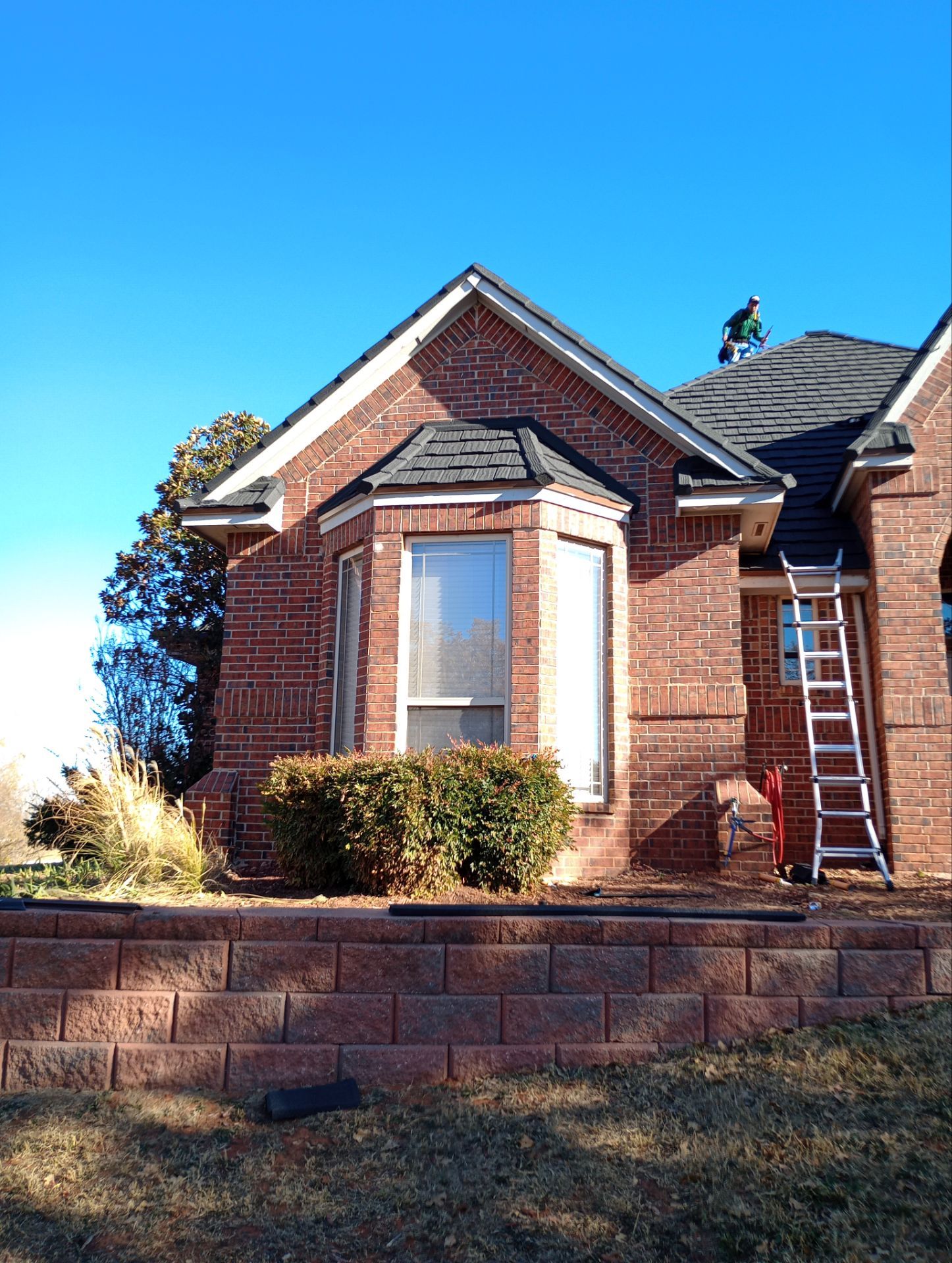 Big Project in Blanchard by BANA Roofing and Solar Supply