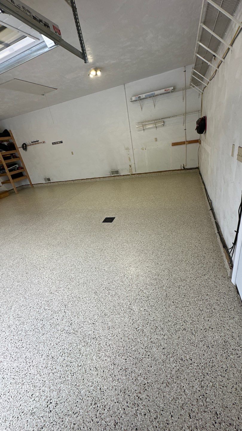 Garage Project in Weirton by Floors in a Day, Inc