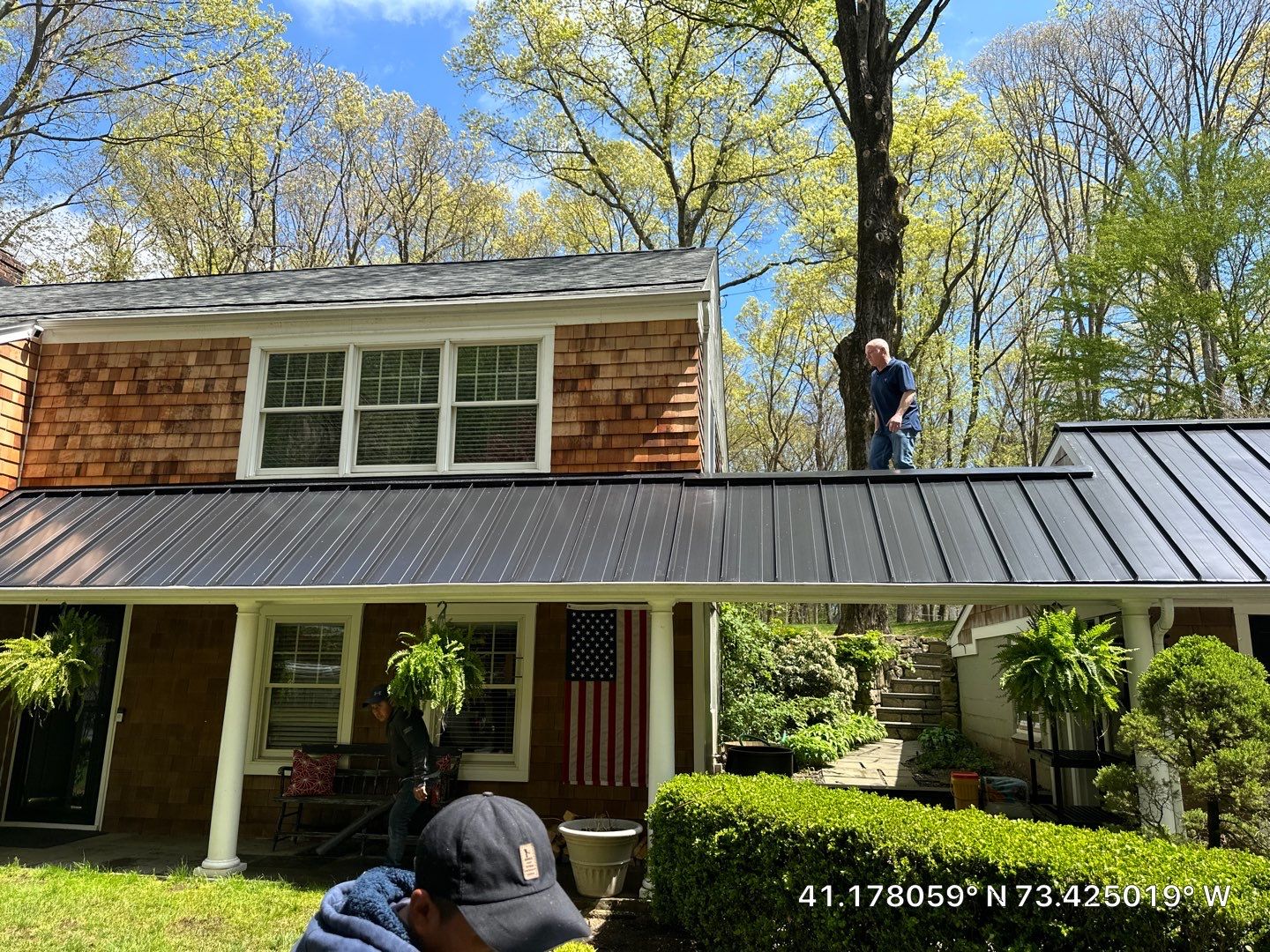 Residential Roofing Installation using Owens Corning TruDefinition Duration - Estate Gray by A Plus Exterior