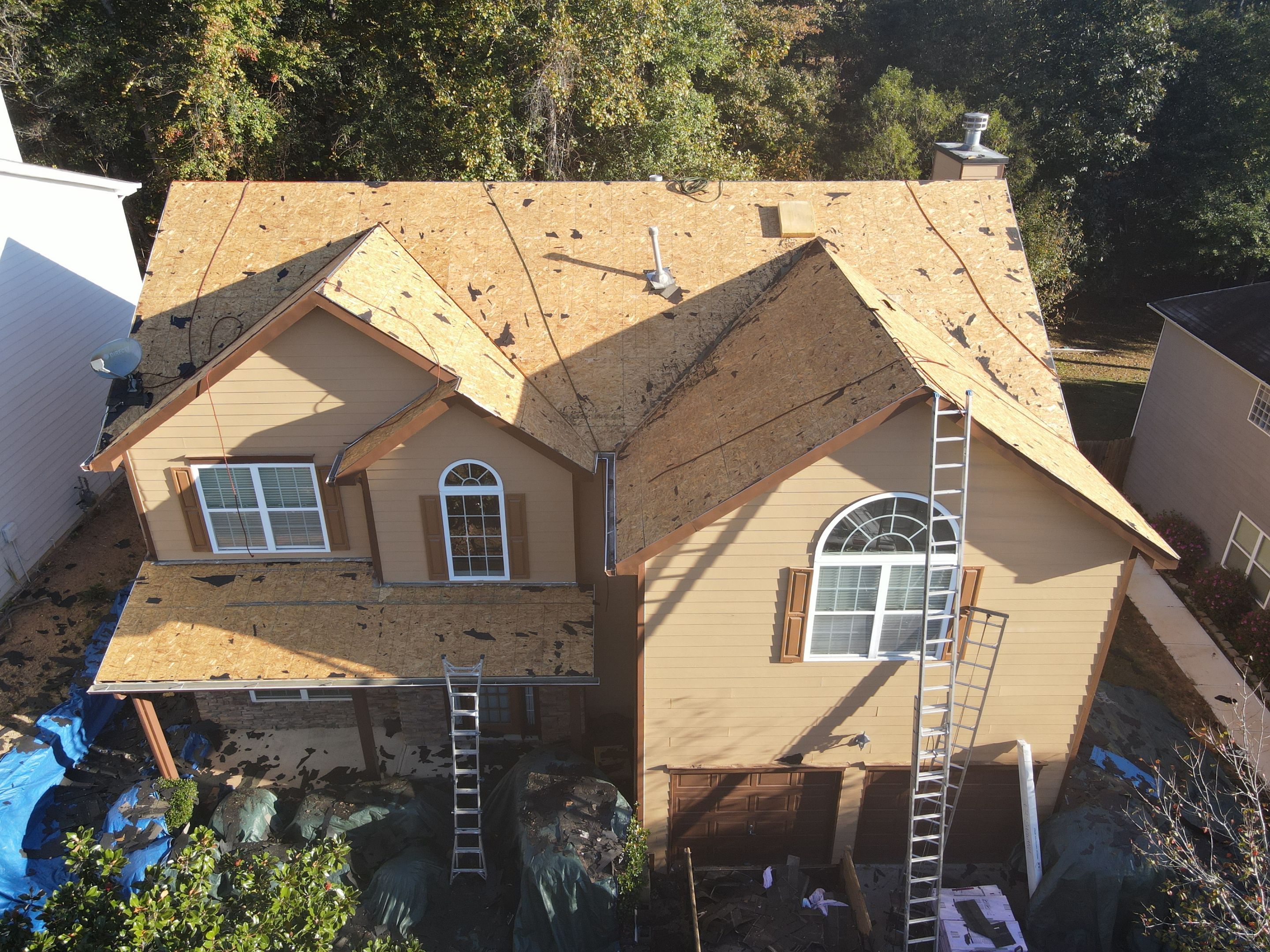 Residential Roofing Installation using Owens Corning by Inspector Roofing and Restoration