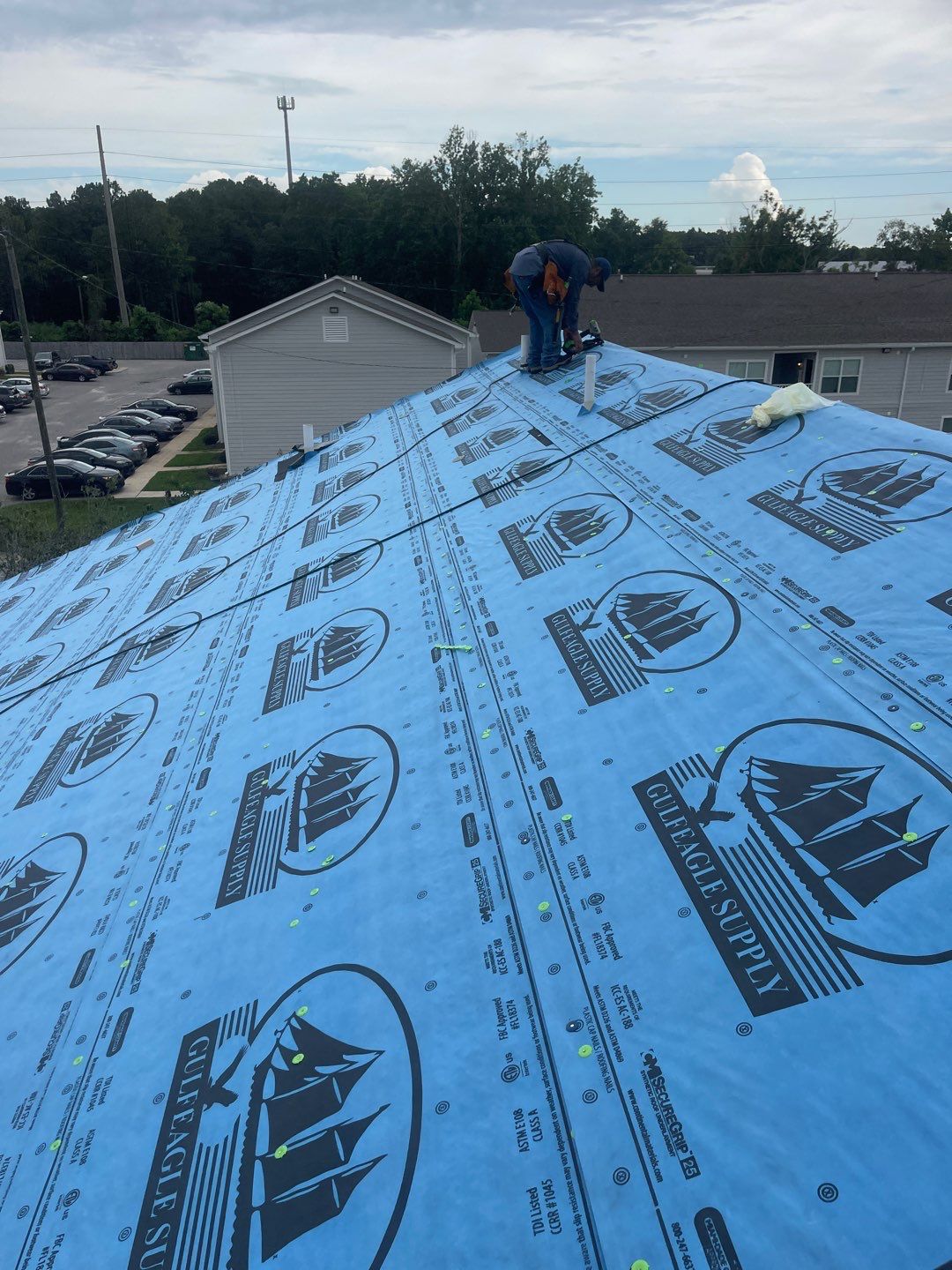 Residential Roofing Installation using Roof Replacement by American Roofing & Construction LLC