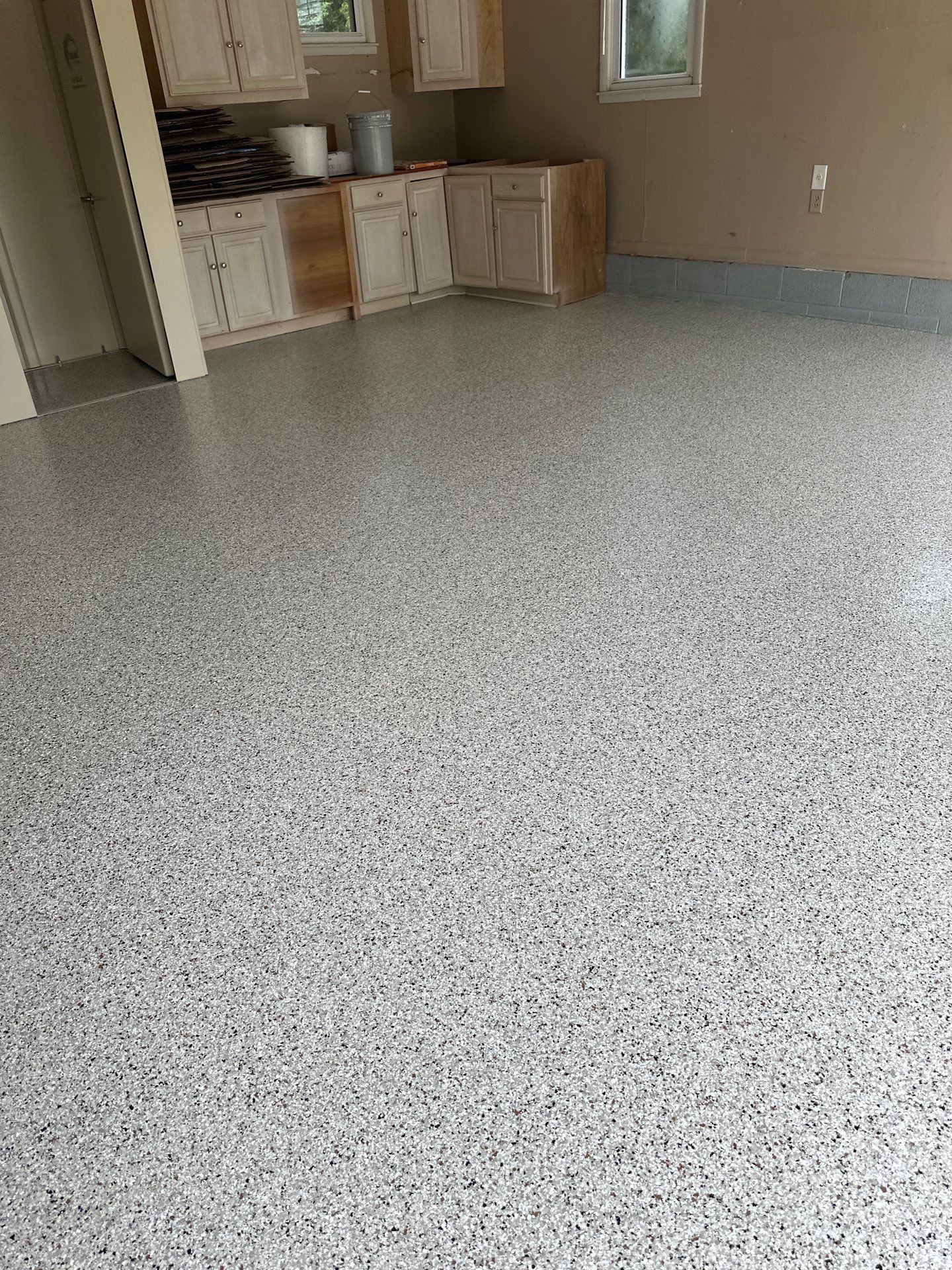 Garage Floor Coating using Coyote by My Garage Floor Guys