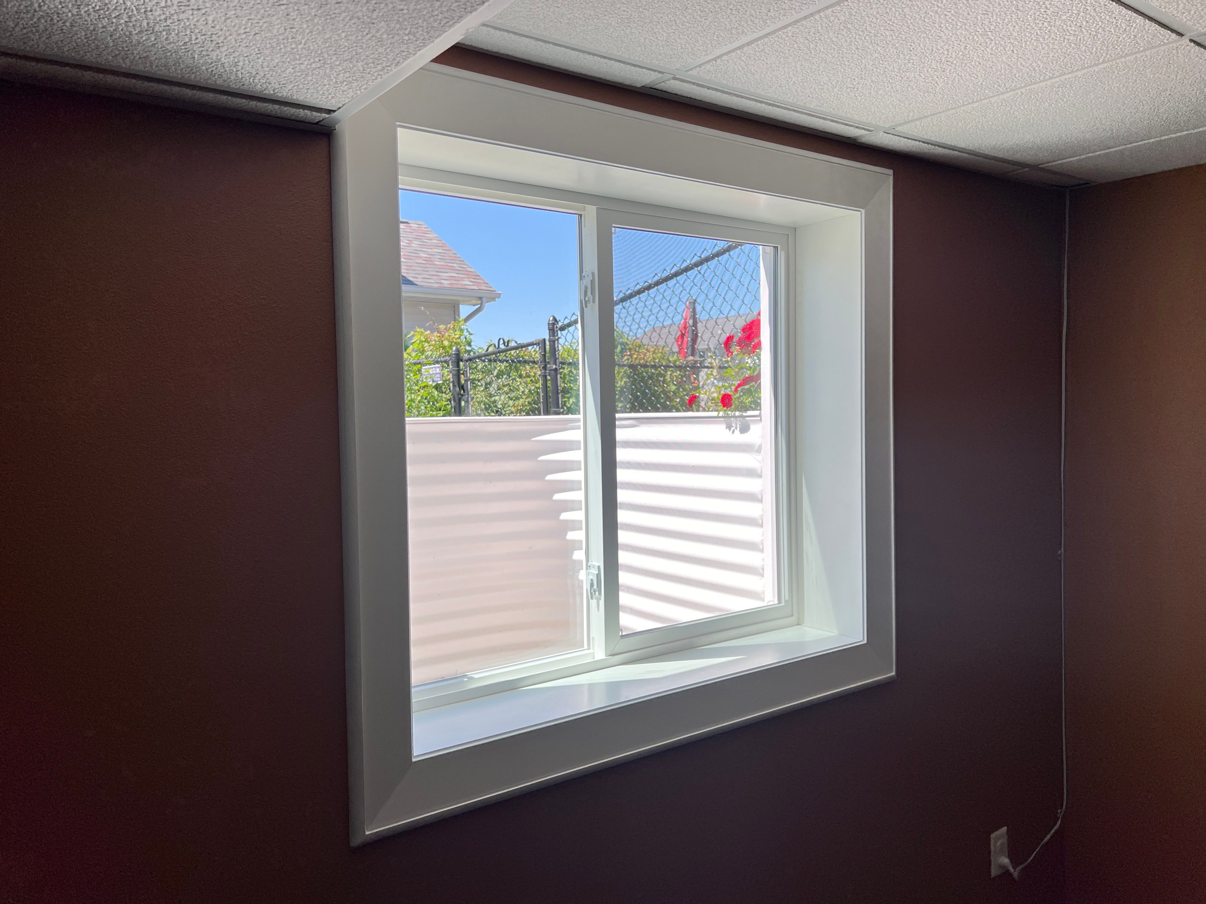 Window and siding replacment using Pella 250 series vinyl window by United Windows and Siding LLC