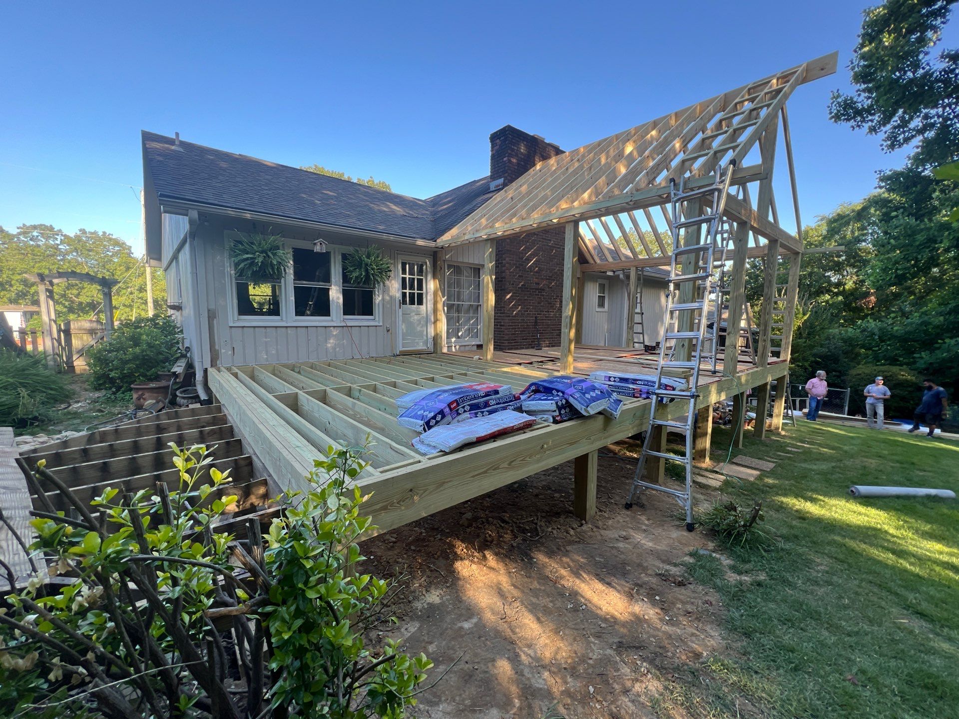 Burntleaf - Screen Porch by Pillar and Pine