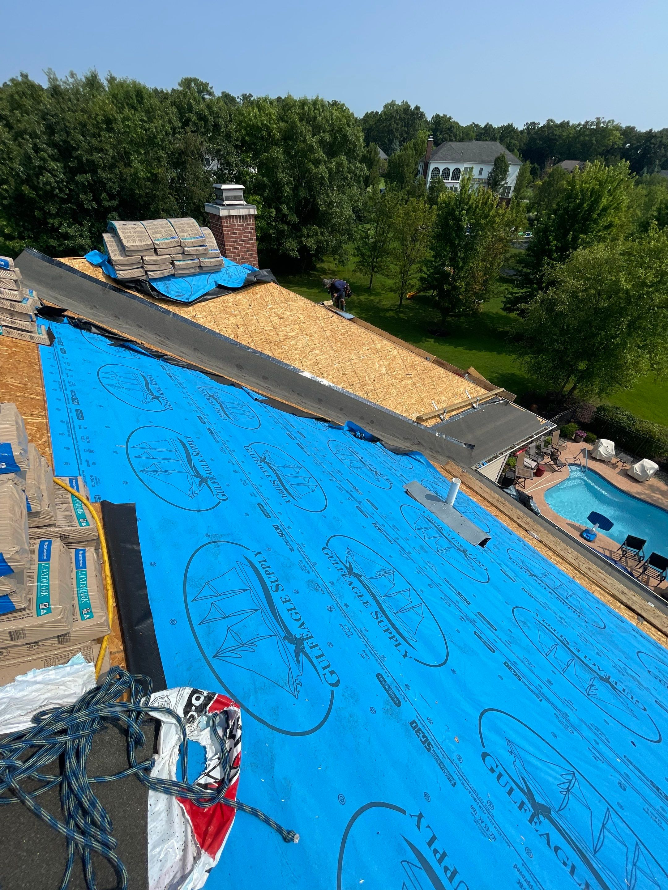 Roof Replacement using CertainTeed Landmark by 180 Contractors