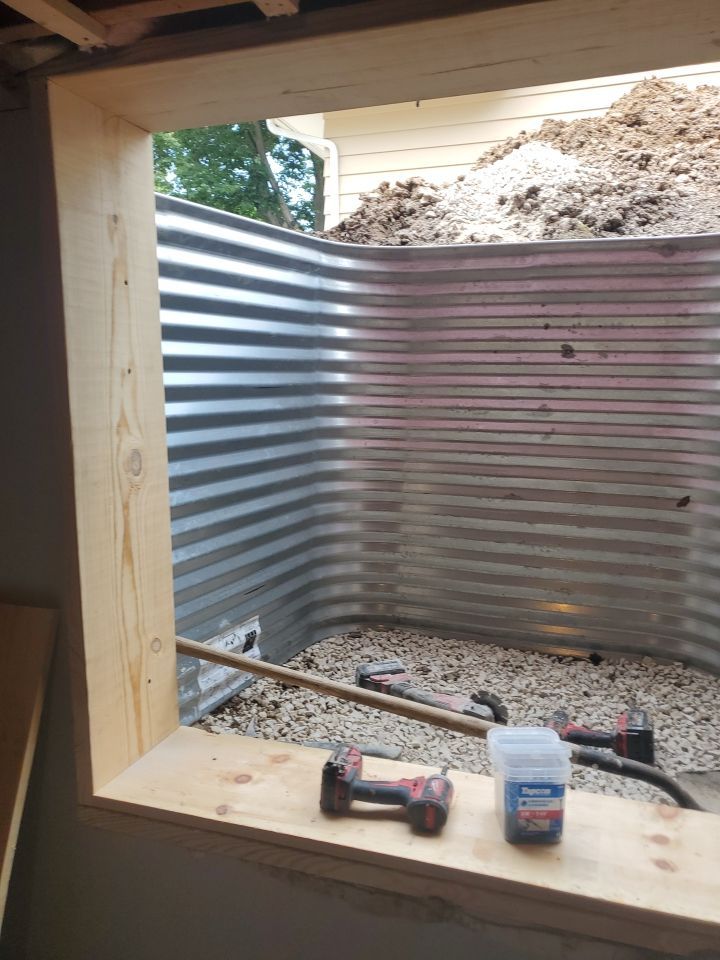 Egress Window using Provia Windows by Total Restoration Services