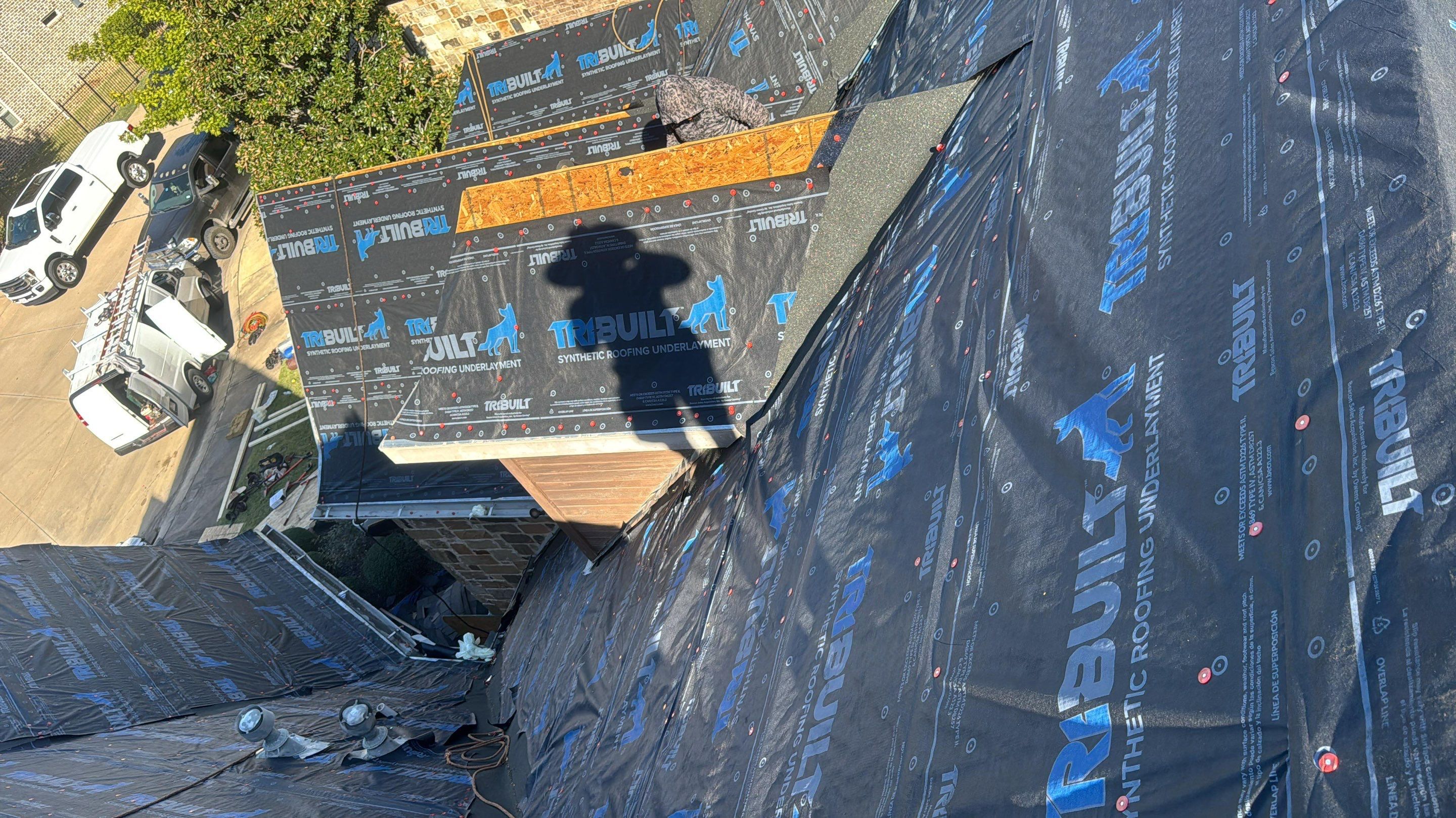 Project in Colleyville by Lonestar Roofing and Restoration LLC.