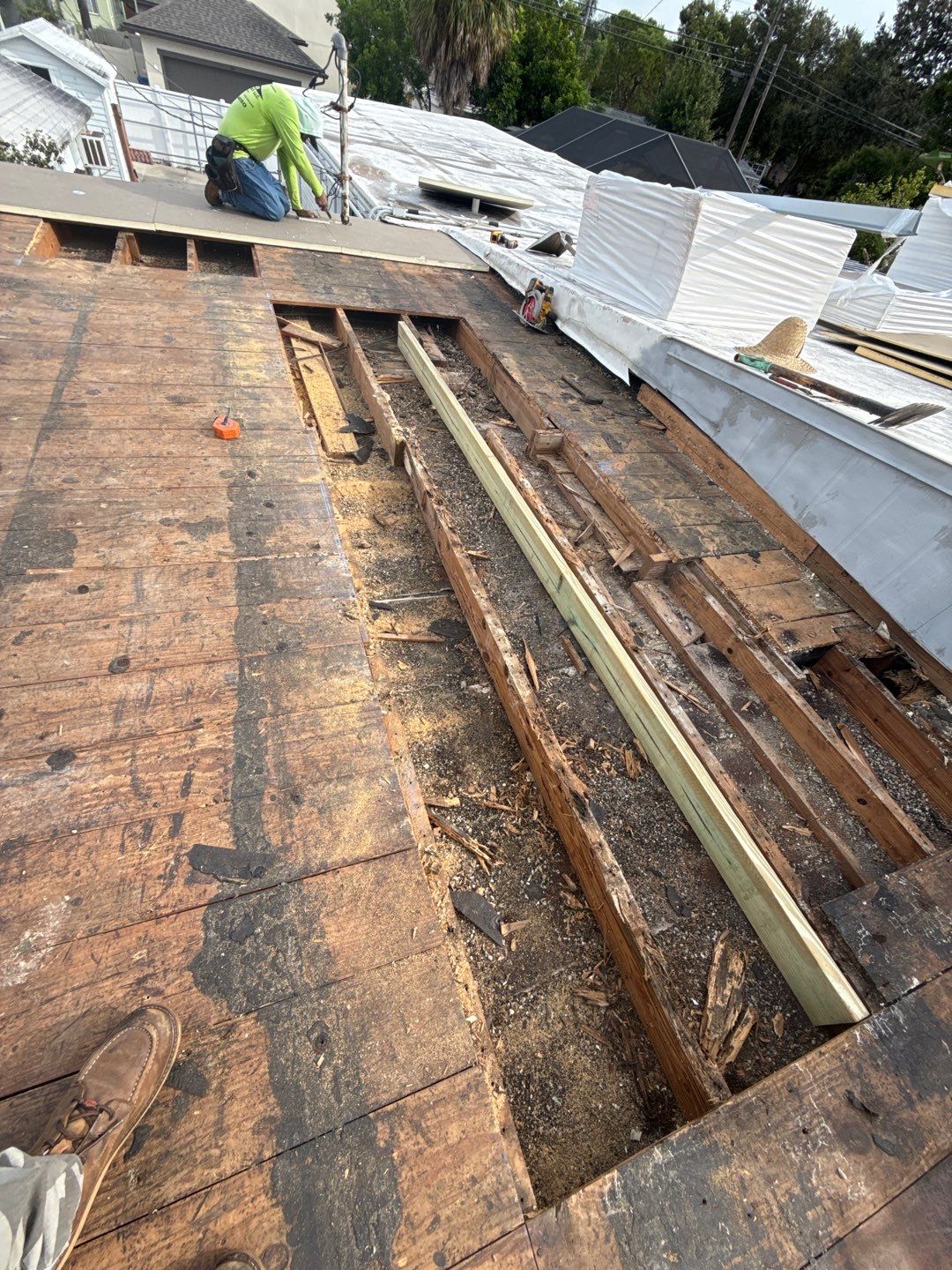 Project in St. Petersburg 33703 by Mitchell Roofing Company LLC