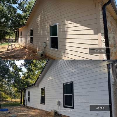 Bold New Color Scheme on Frankston, TX Home