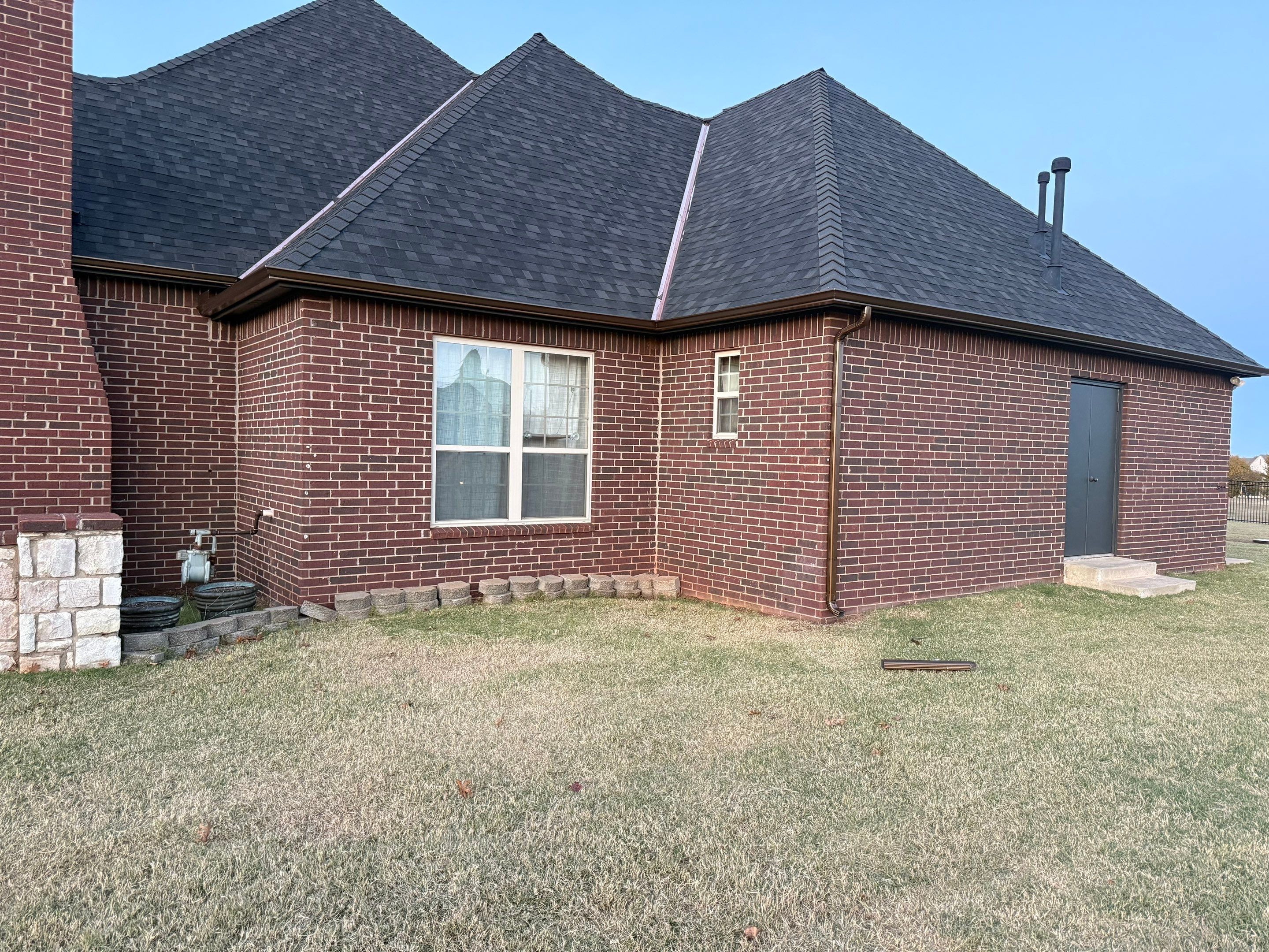 Residential Roofing Installation using iko nordic granite black by Thunder City Roofing