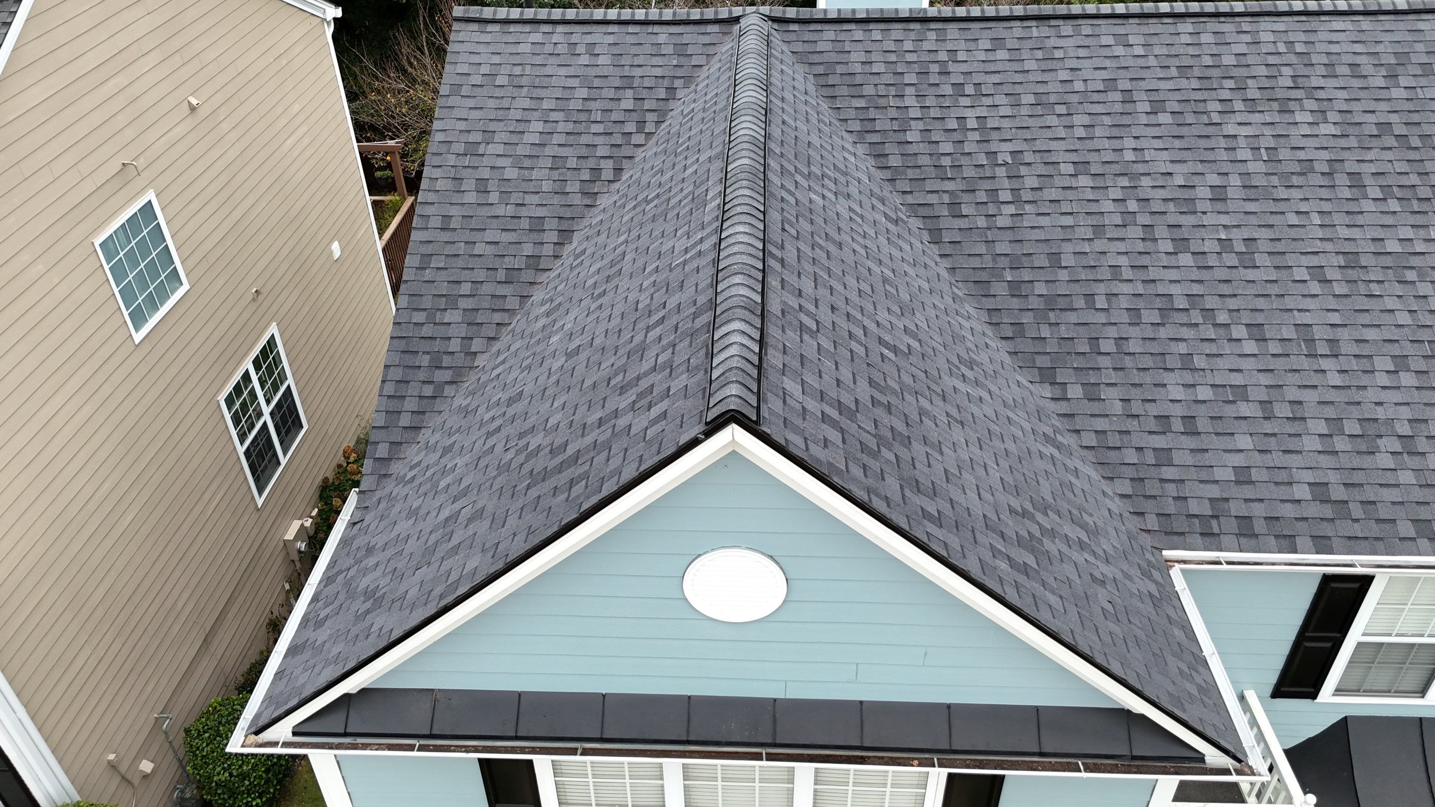 Cumming, GA Roof Replacement CertainTeed Moire Black by Reset Roofing