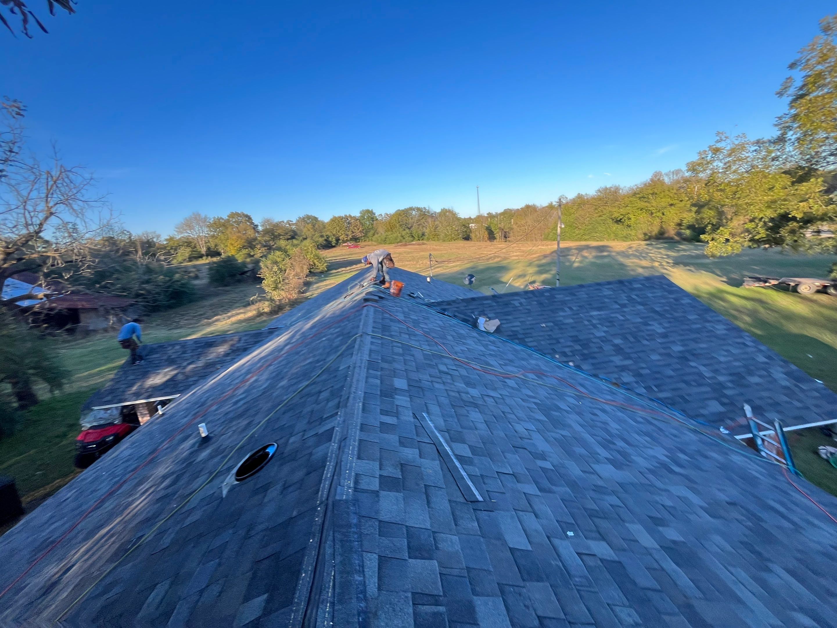 Residential Roofing Repair using Malarkey Vista: Storm Gray by Hostetler Roofing
