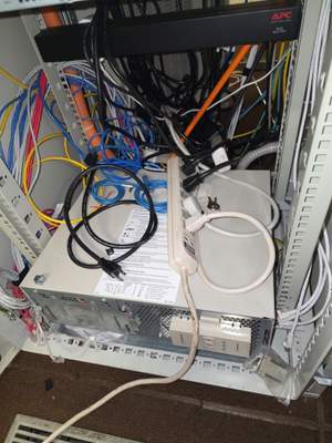 Structured cabling installation by CimaSolutions