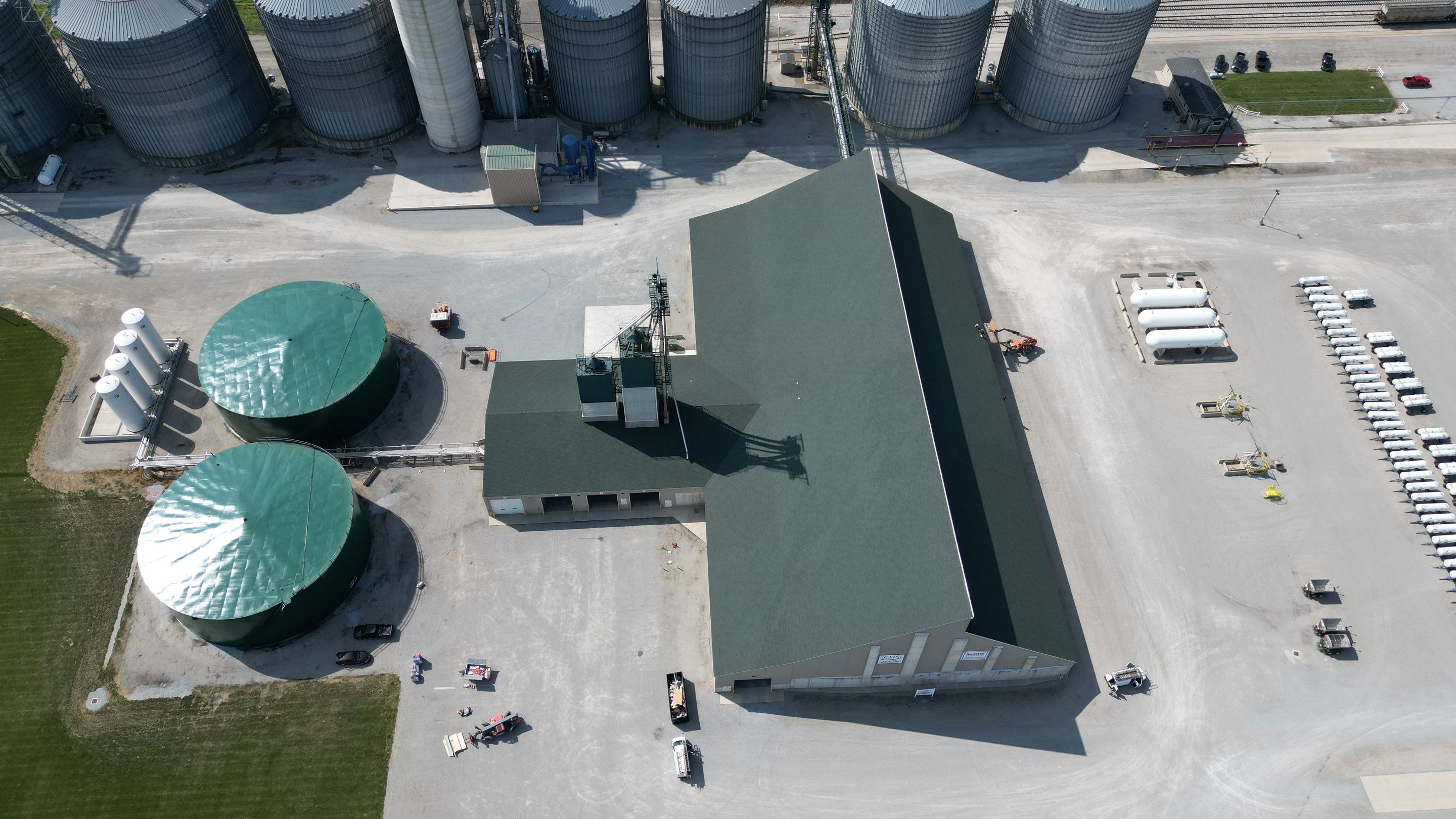 Commercial Roofing Installation using Timberline HDZ Shingles - Hunter Green by RoofX 