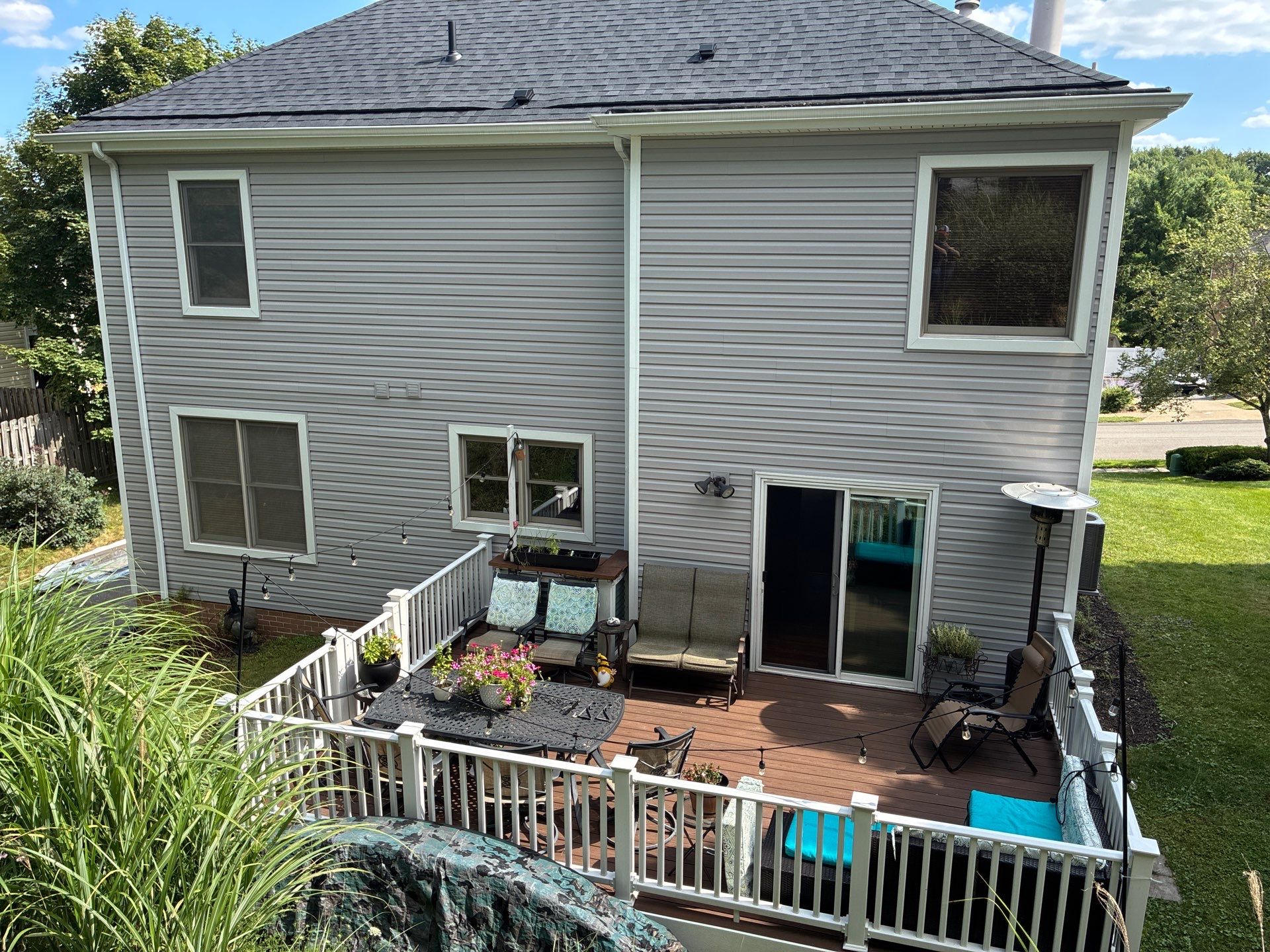 Full Residential Vinyl Siding Renovation With Mastic Cedar Discovery Shingle Shake and Ovation Lap Siding by Ideal Siding Pittsburgh