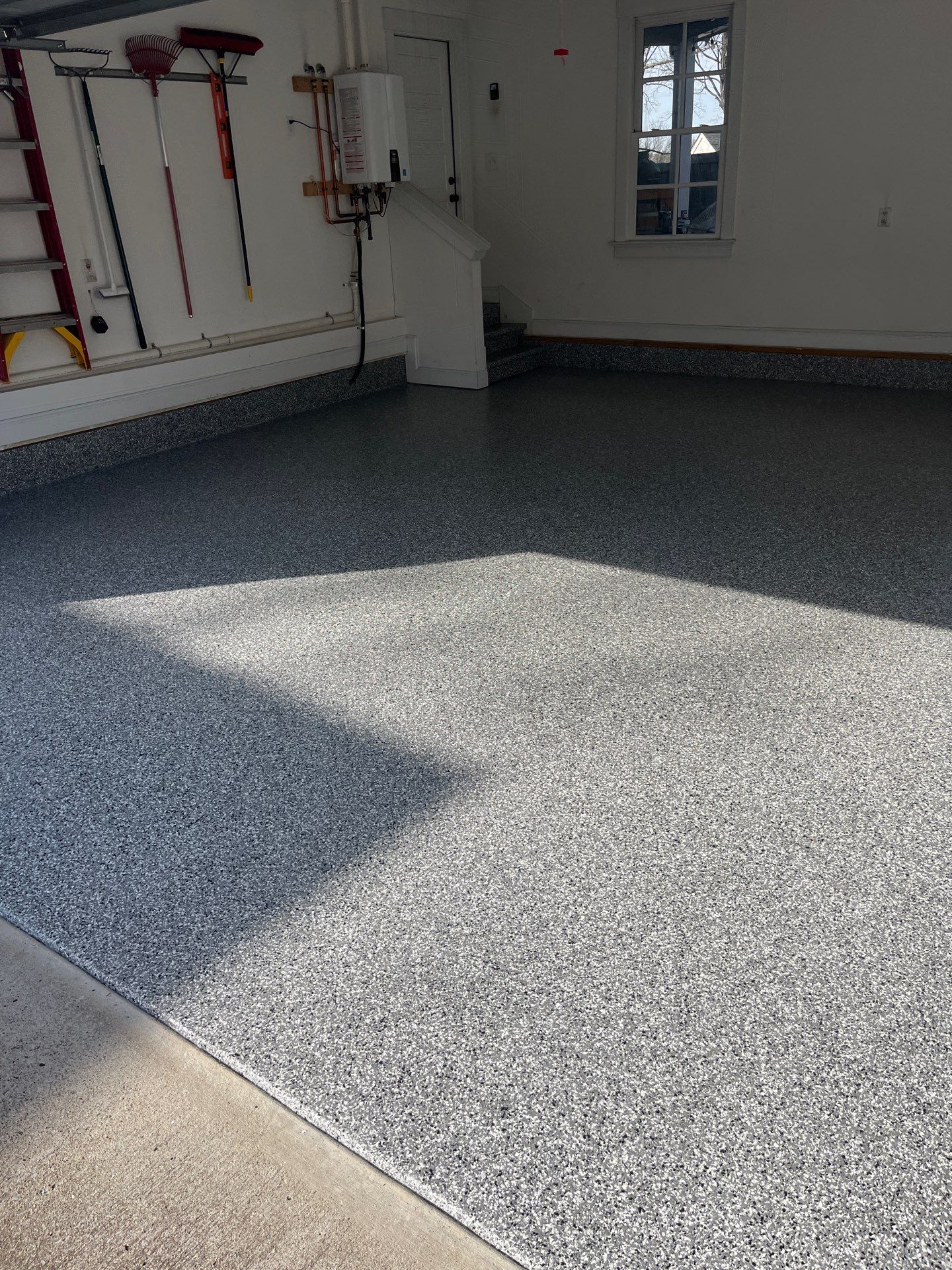 Garage Floor Coating using Wombat by My Garage Floor Guys