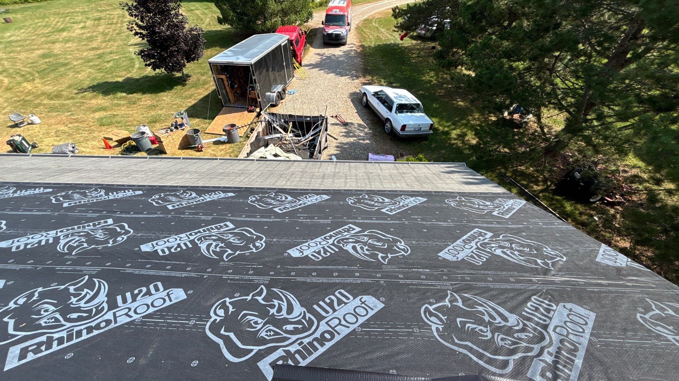 Roof Replacement using Owens Corning Tru Definitions by 180 Contractors