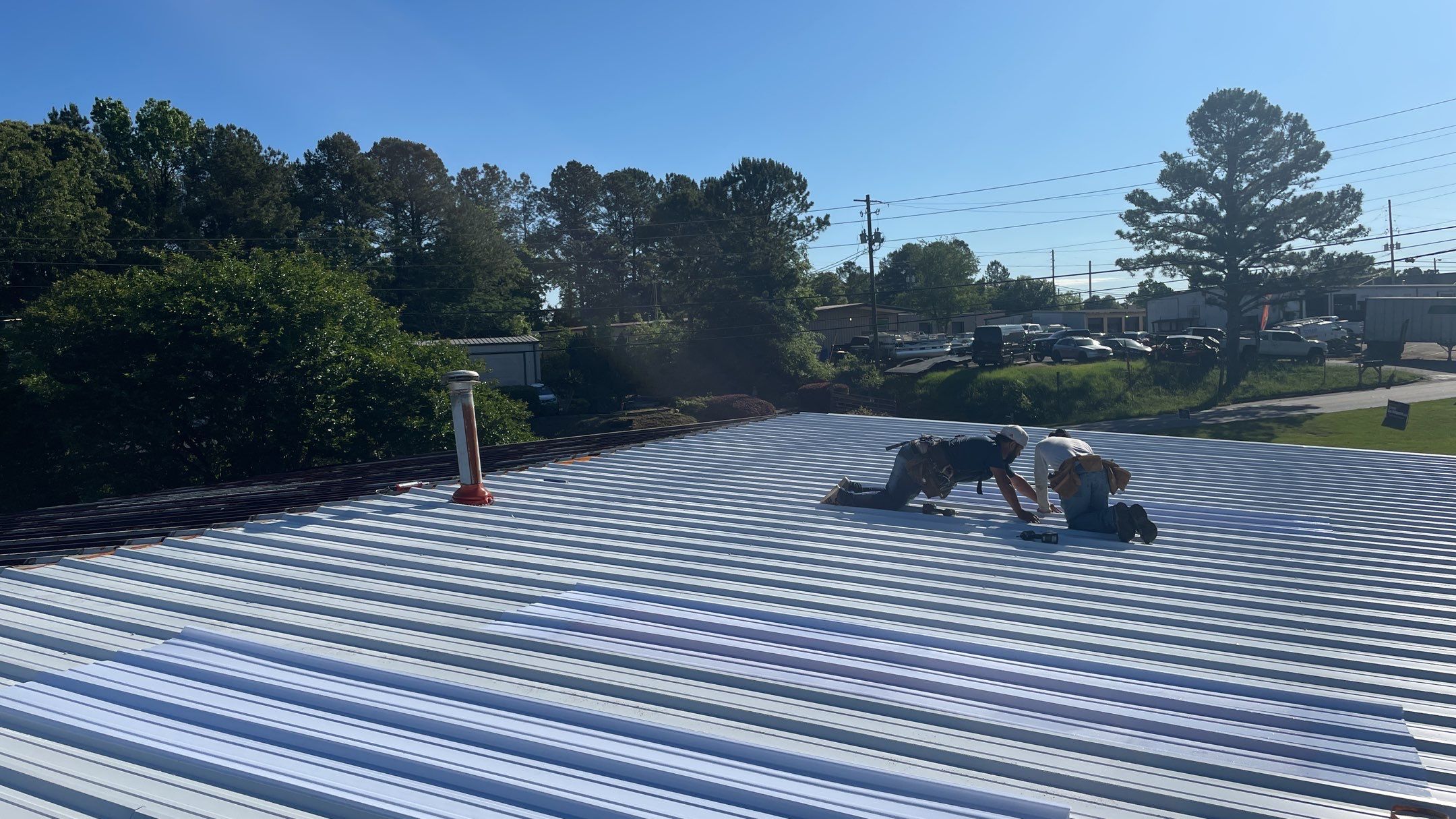 Commercial Metal Roof Replacement - Kennesaw Georgia by Georgia Roof Advisors