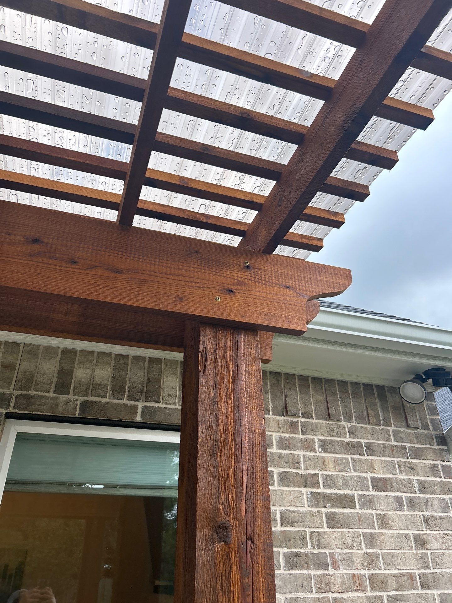 Pergola Build in Edmond, OK by McCann's Roofing and Construction