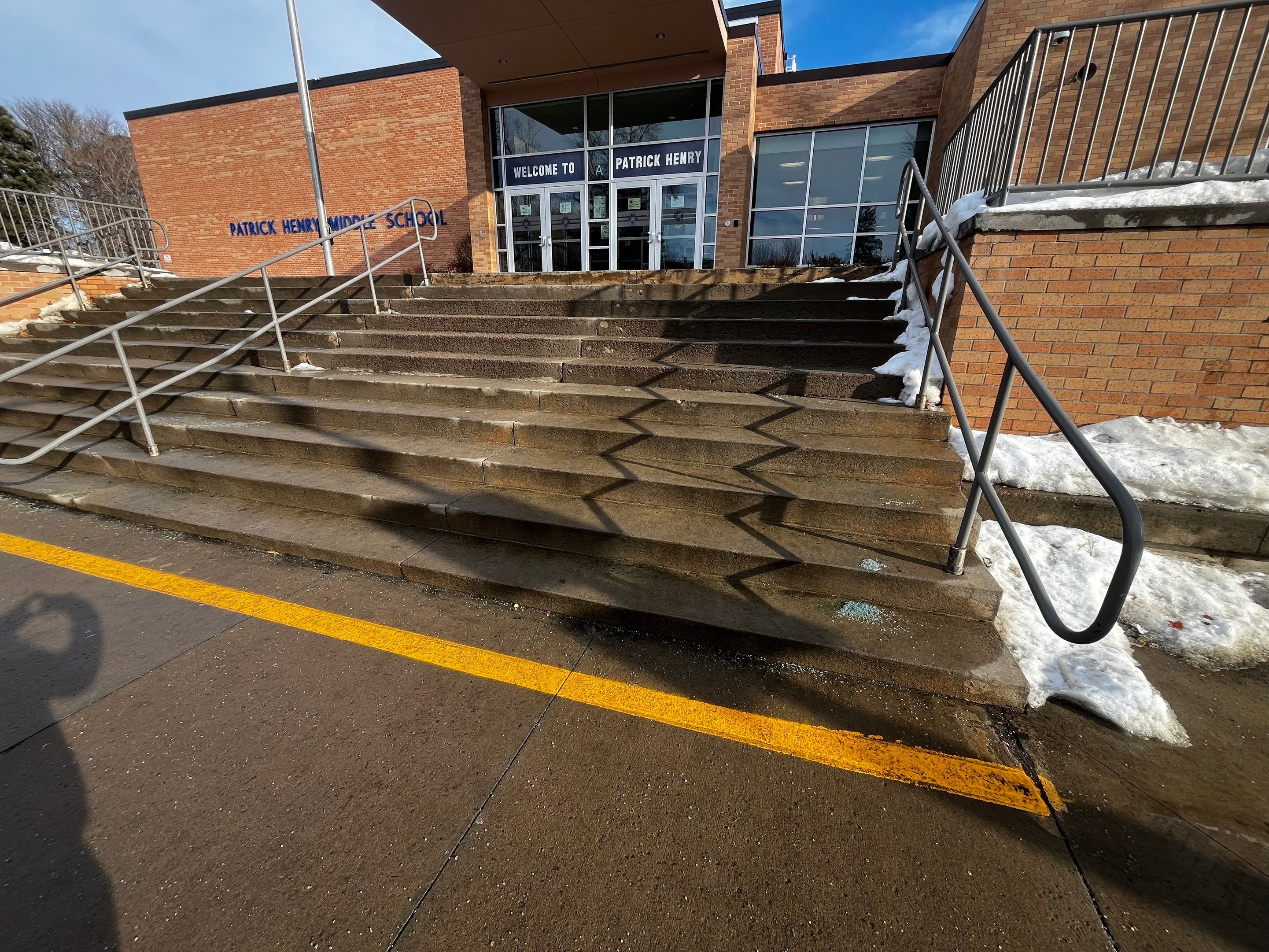 Concrete Stair Repair and Protective Coating in Sioux Falls by Select Painting, Coatings & Garage Cabinets