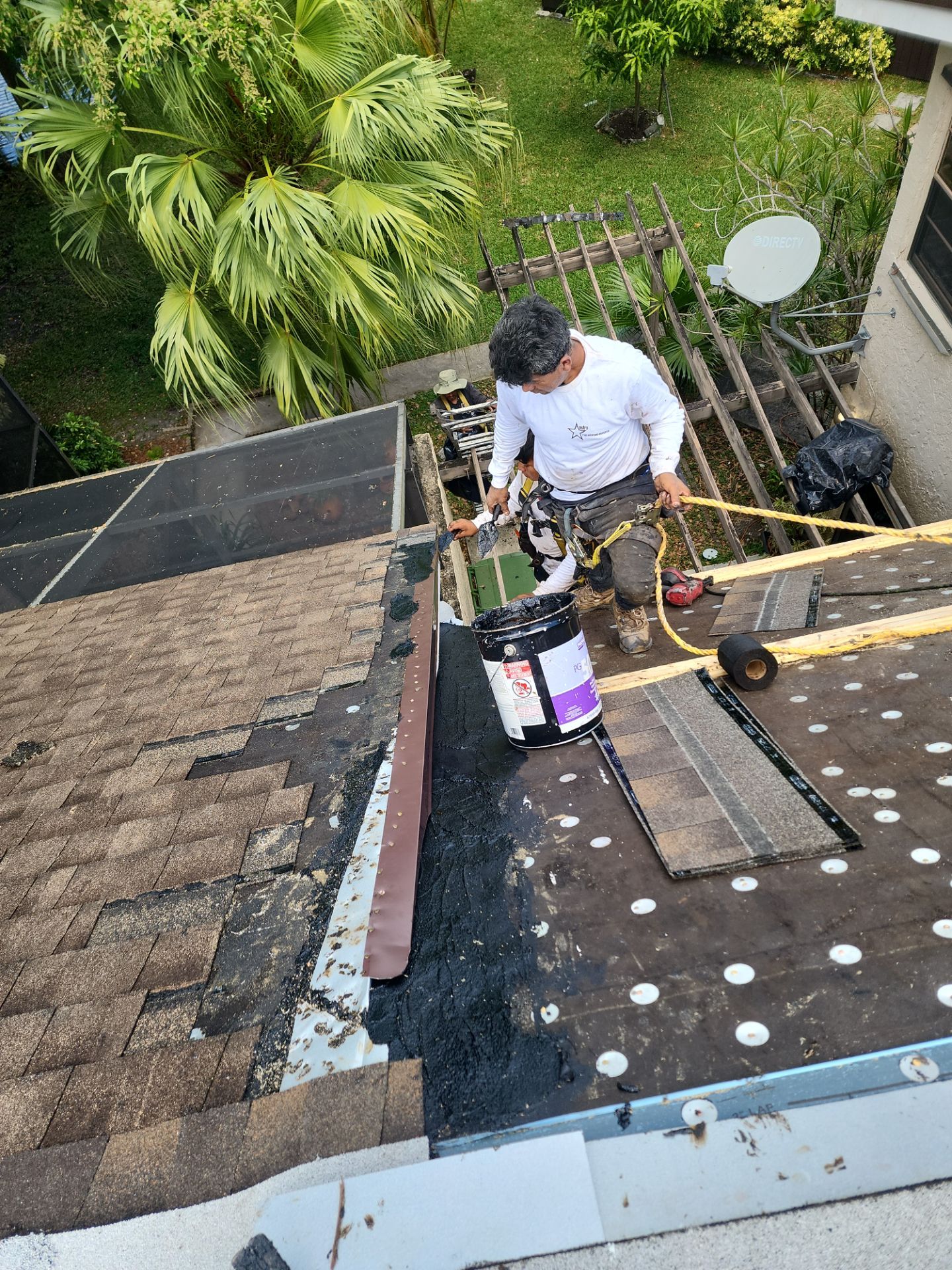 Shingle Roof Replacement and Wood Rot Repair in Pembroke Pines by Aastro Roofing