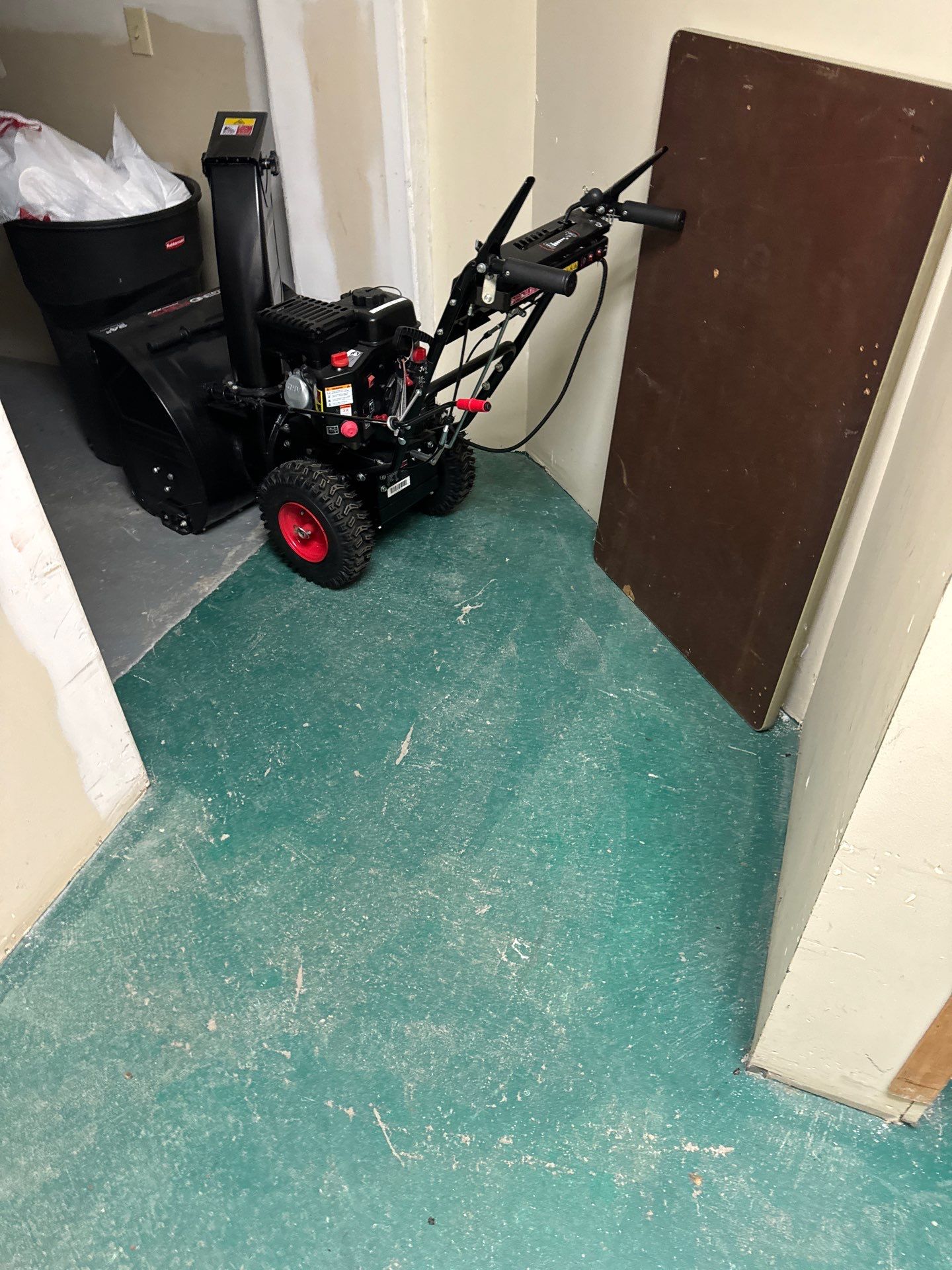 Exterior color change and Epoxy floor. by Gordon Painting