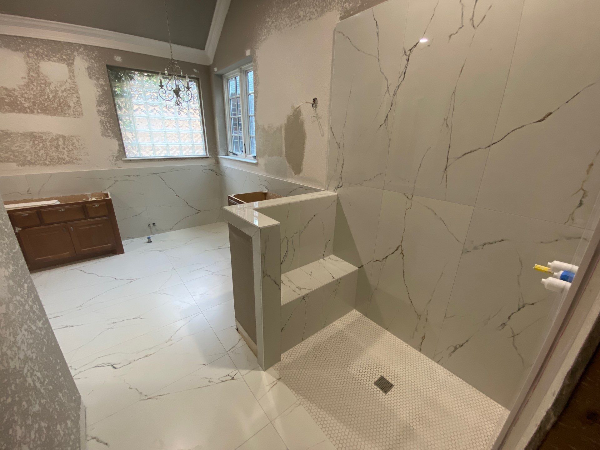 Bathroom Remodel and Closet in Cinco Ranch, TX by SophAlx LLC