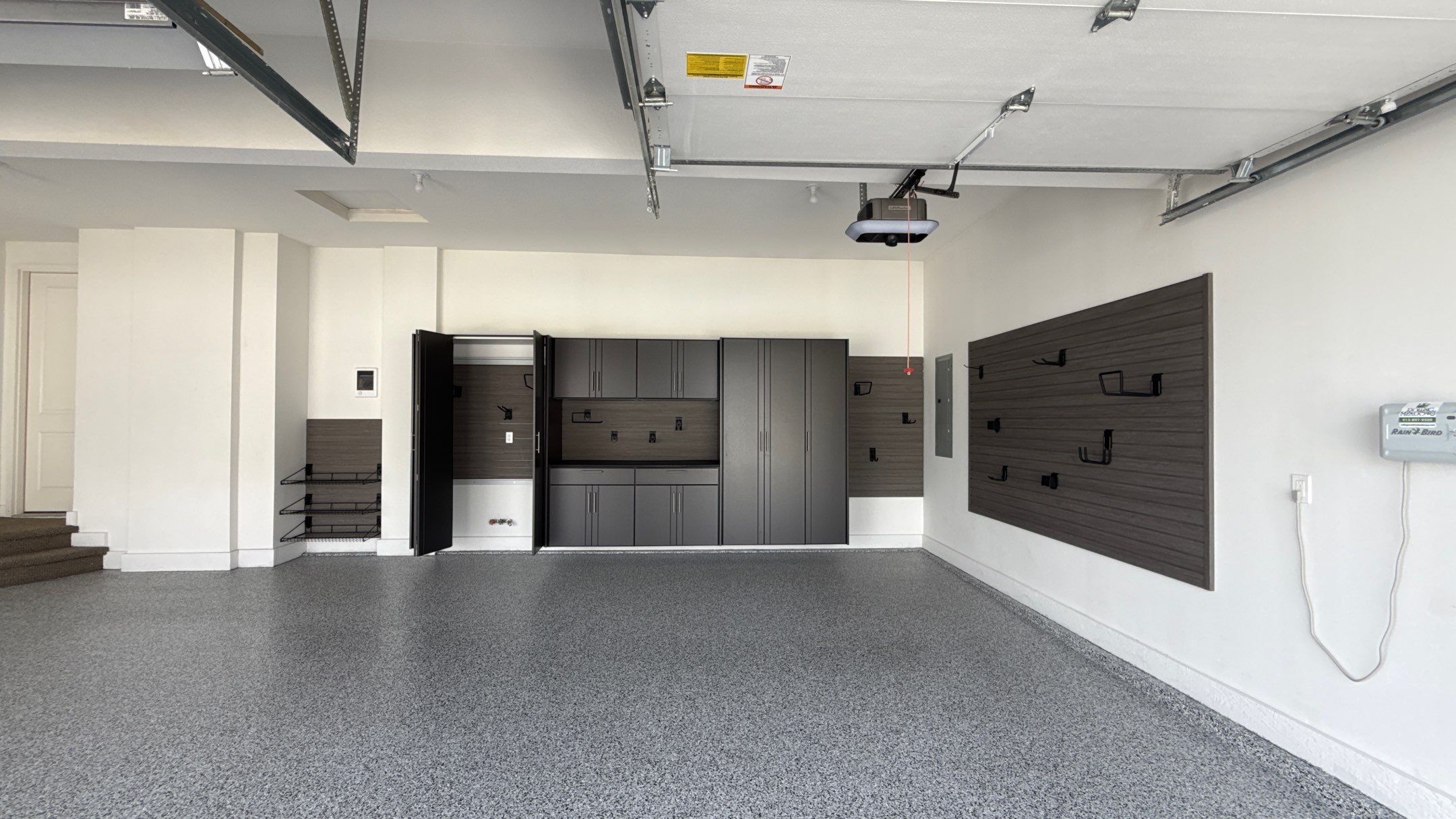 Linda Got Her Garage Right With Cabinets and A Floor by Banner Garage