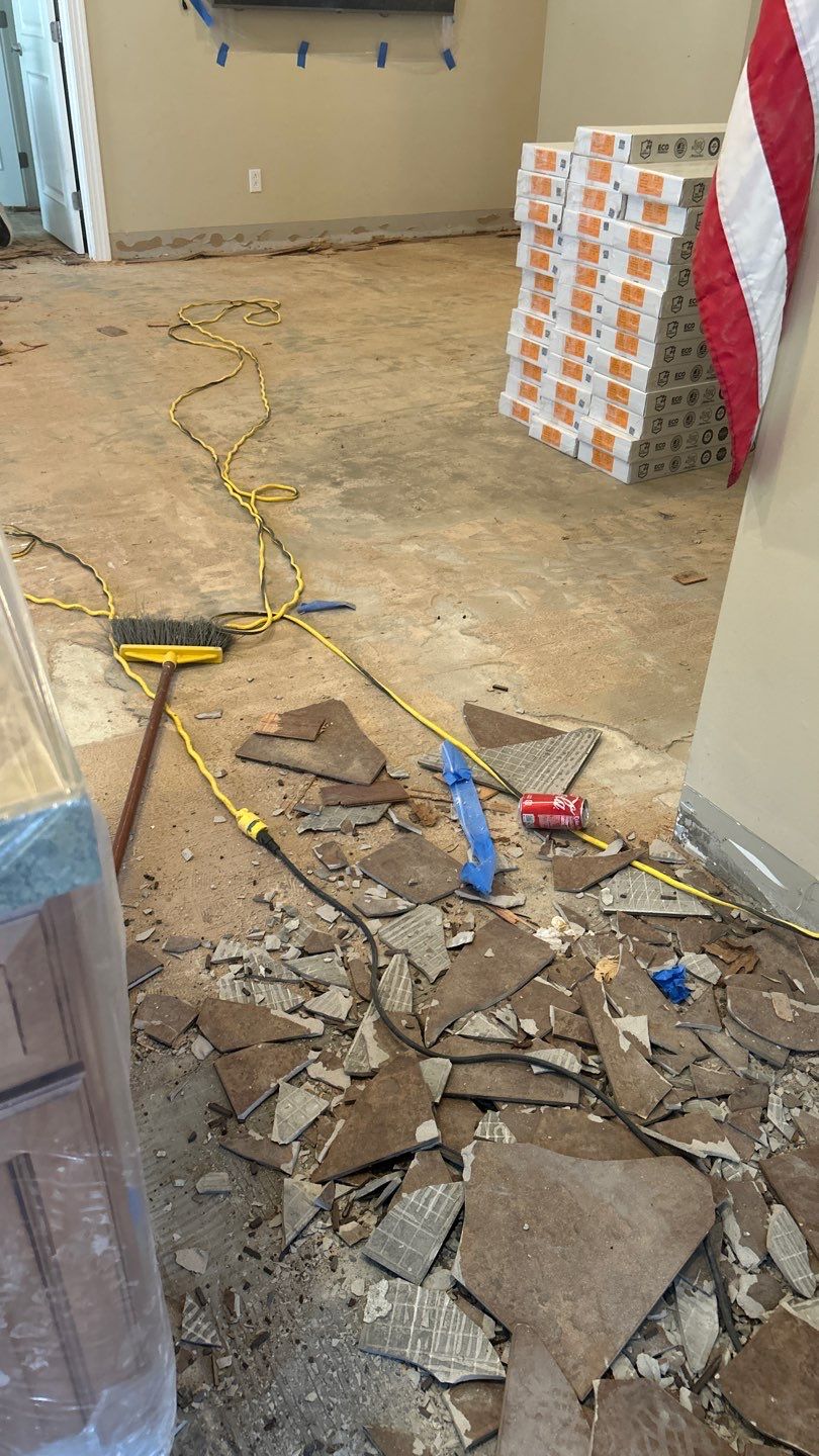 LVP Installation  by Footprints Floors of Nashville