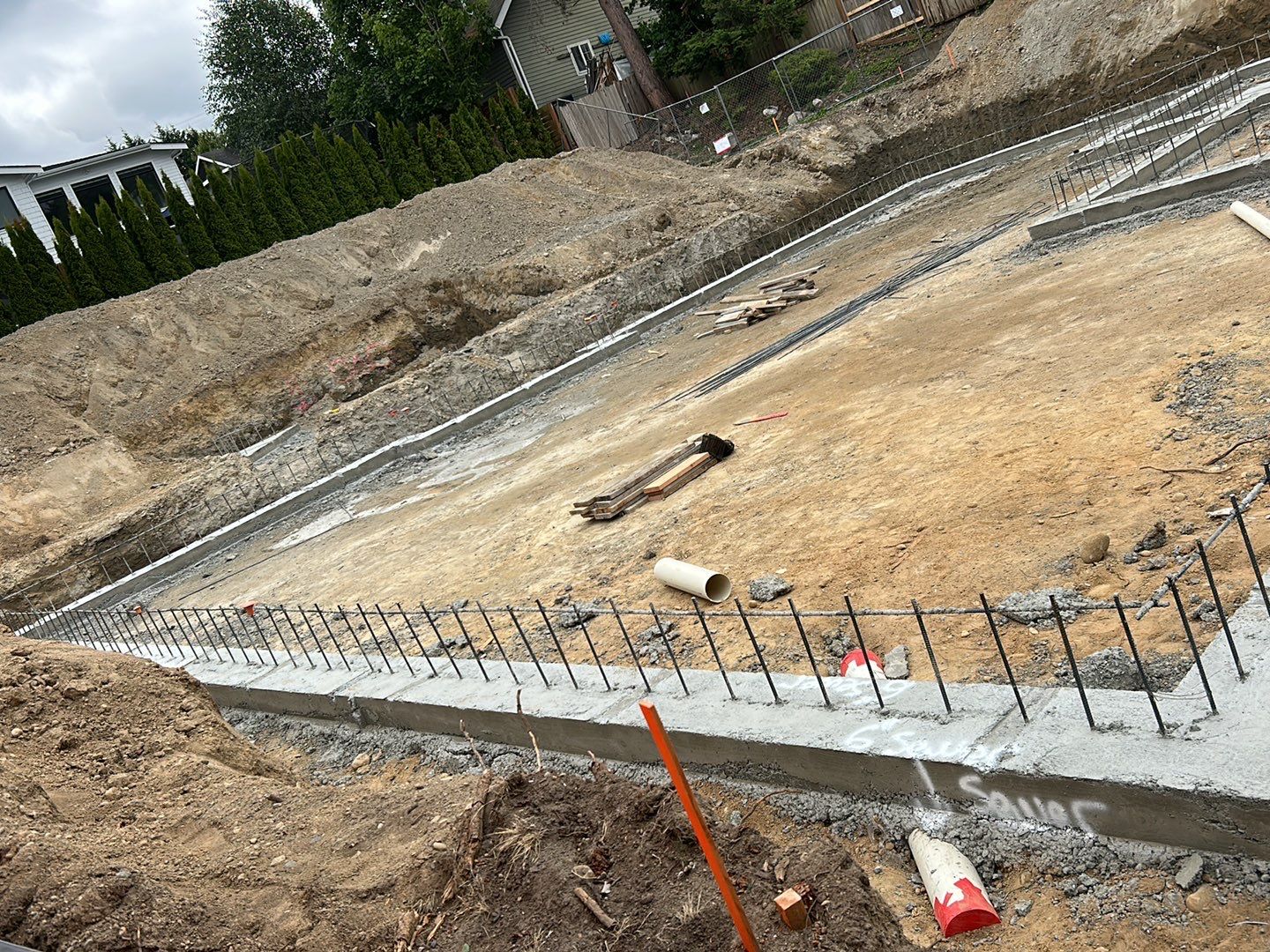 Thomas Custom Homes Development  by Jireh Asphalt & Concrete Inc 