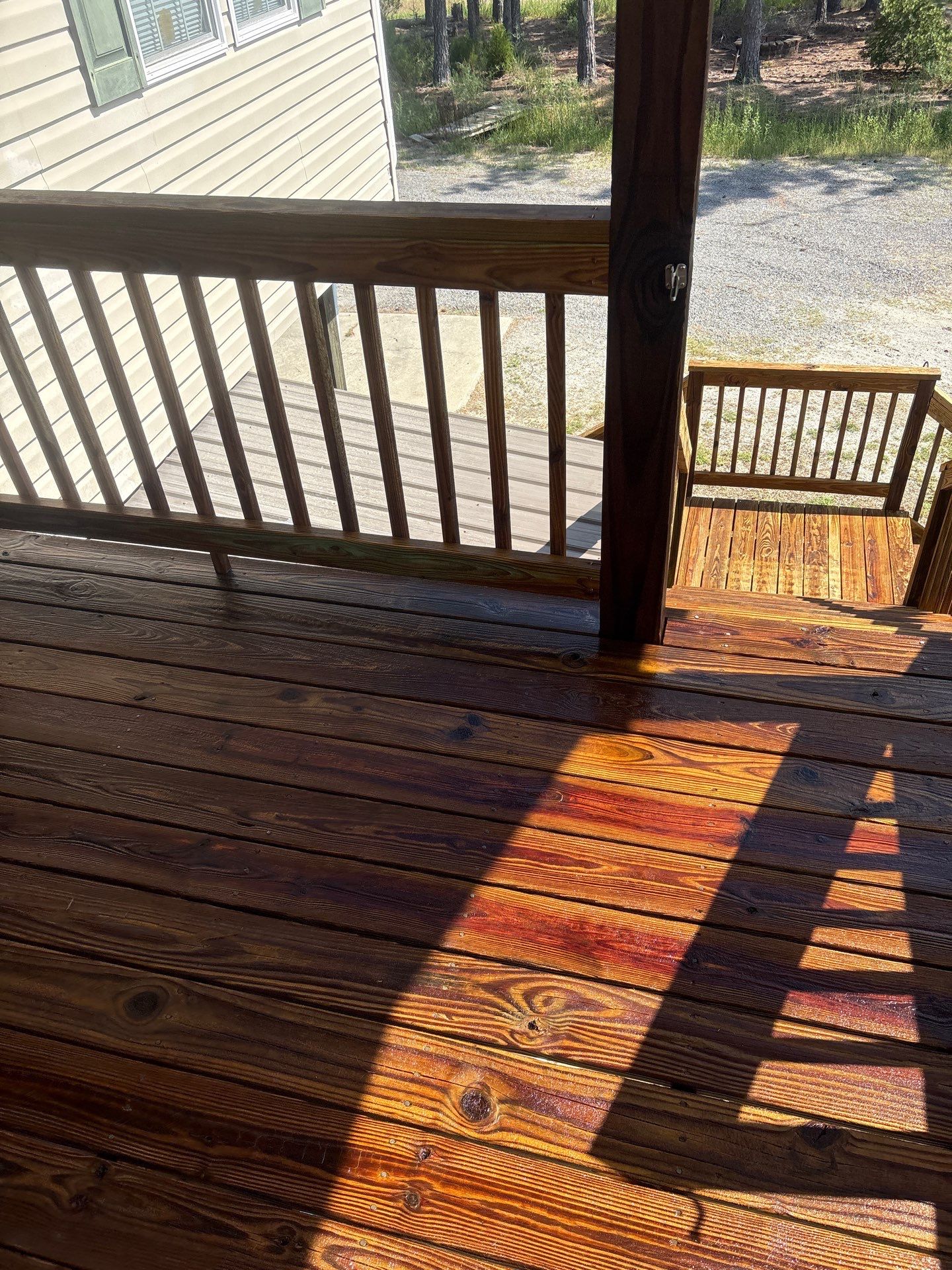 Deck using Wood Sealant by DuraSeal