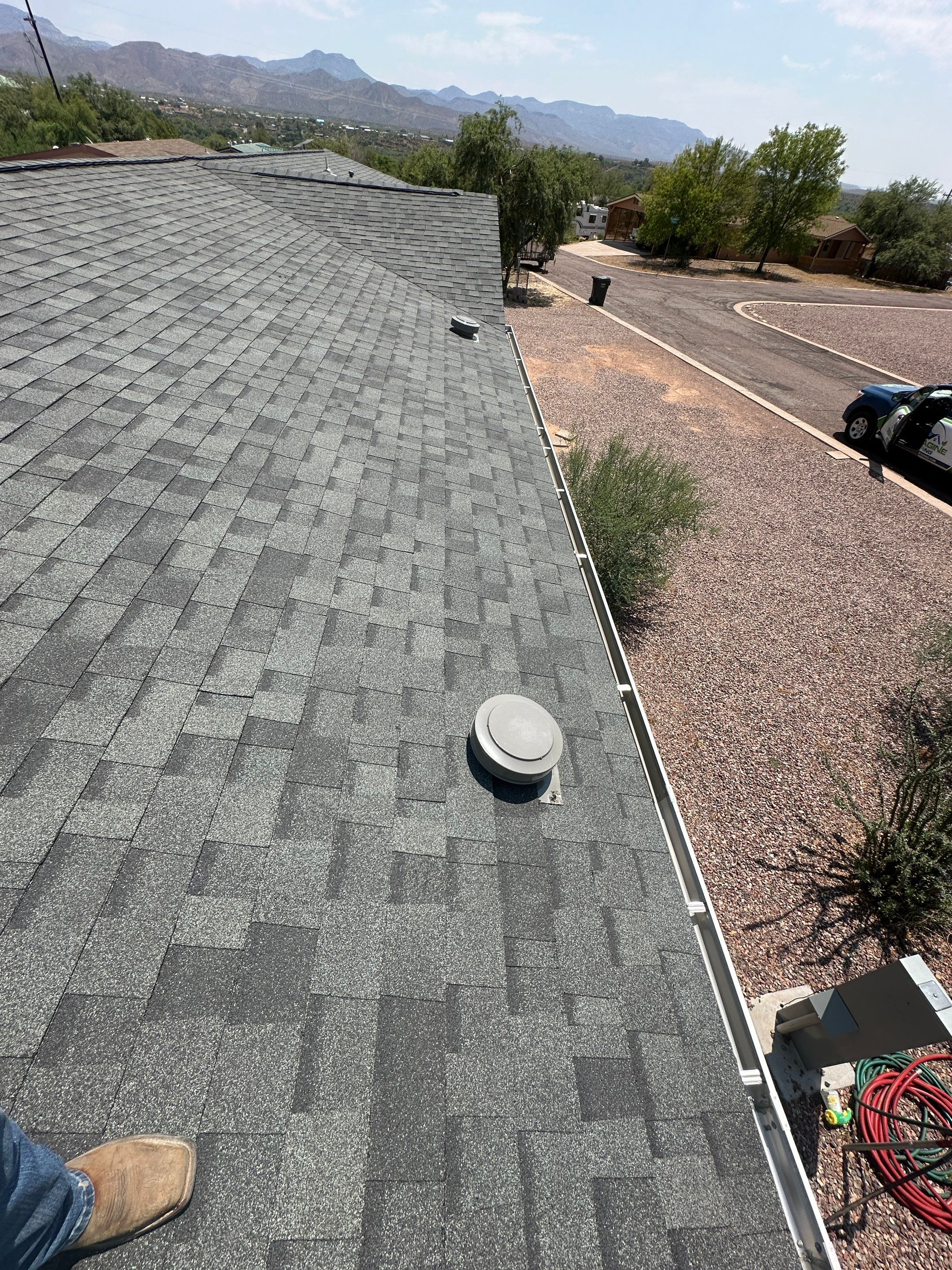 Pewter Gray Shingles by Reimagine Roofing