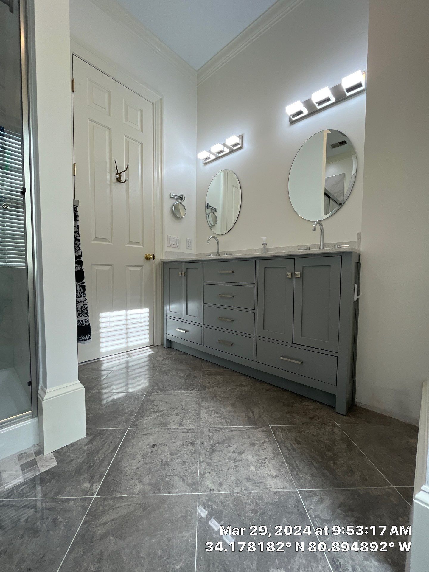Geaux2Guy Creates a Spa-Like Master Bathroom Retreat in Columbia, SC by Thompson Industrial